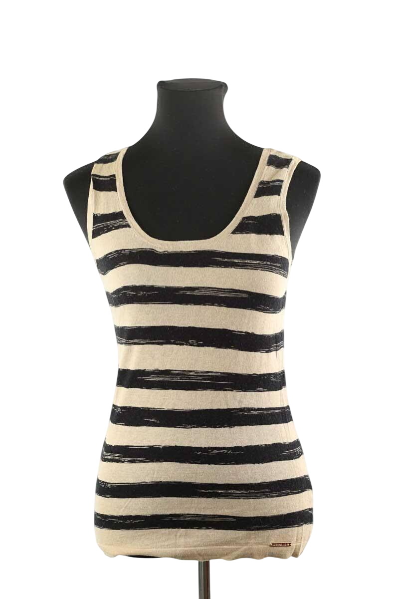 Sleeveless cotton top MICHAEL KORS - Seconde main Beige