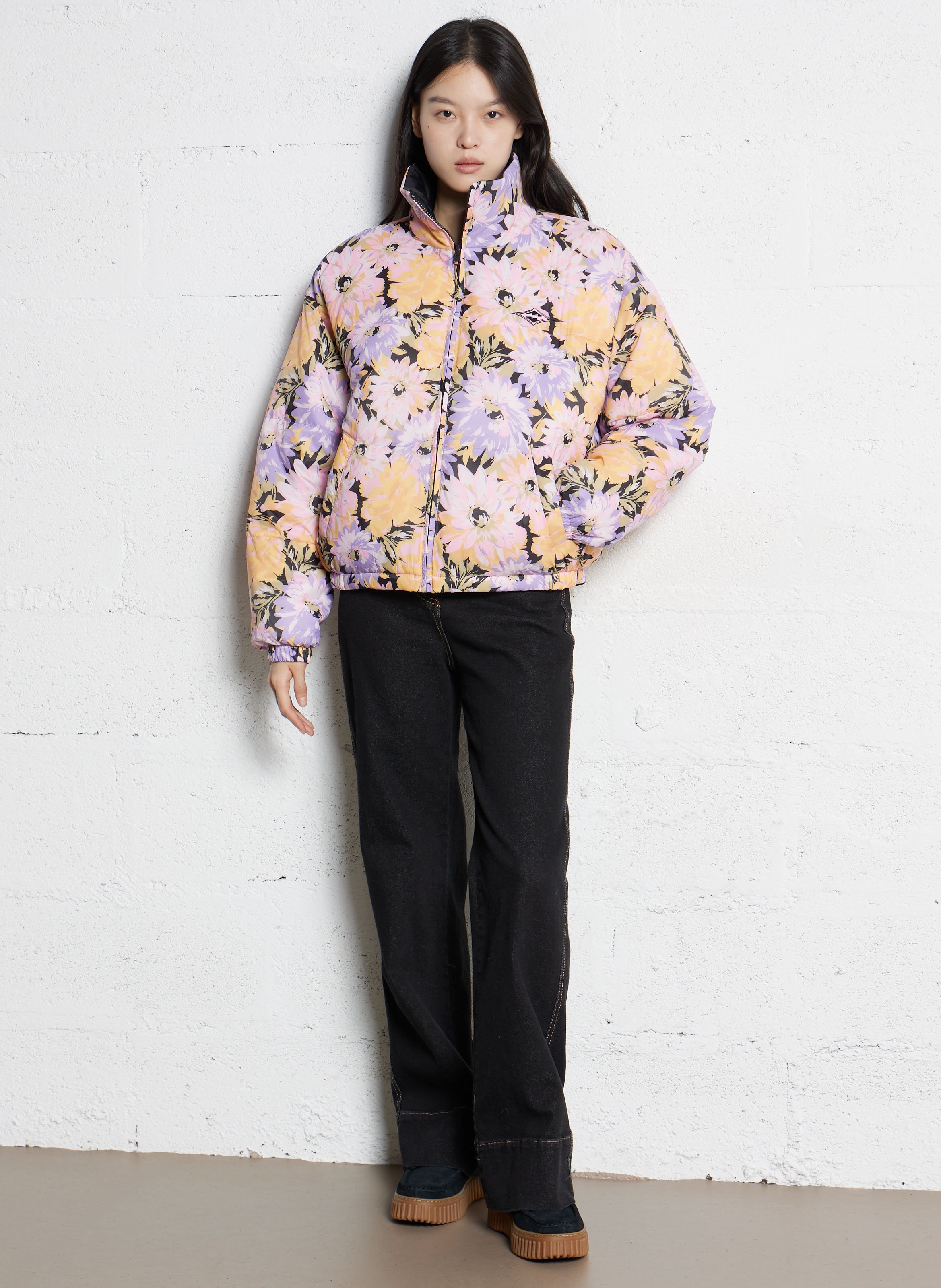 Doudoune courte réversible imprimée  BILLABONG Multicolore