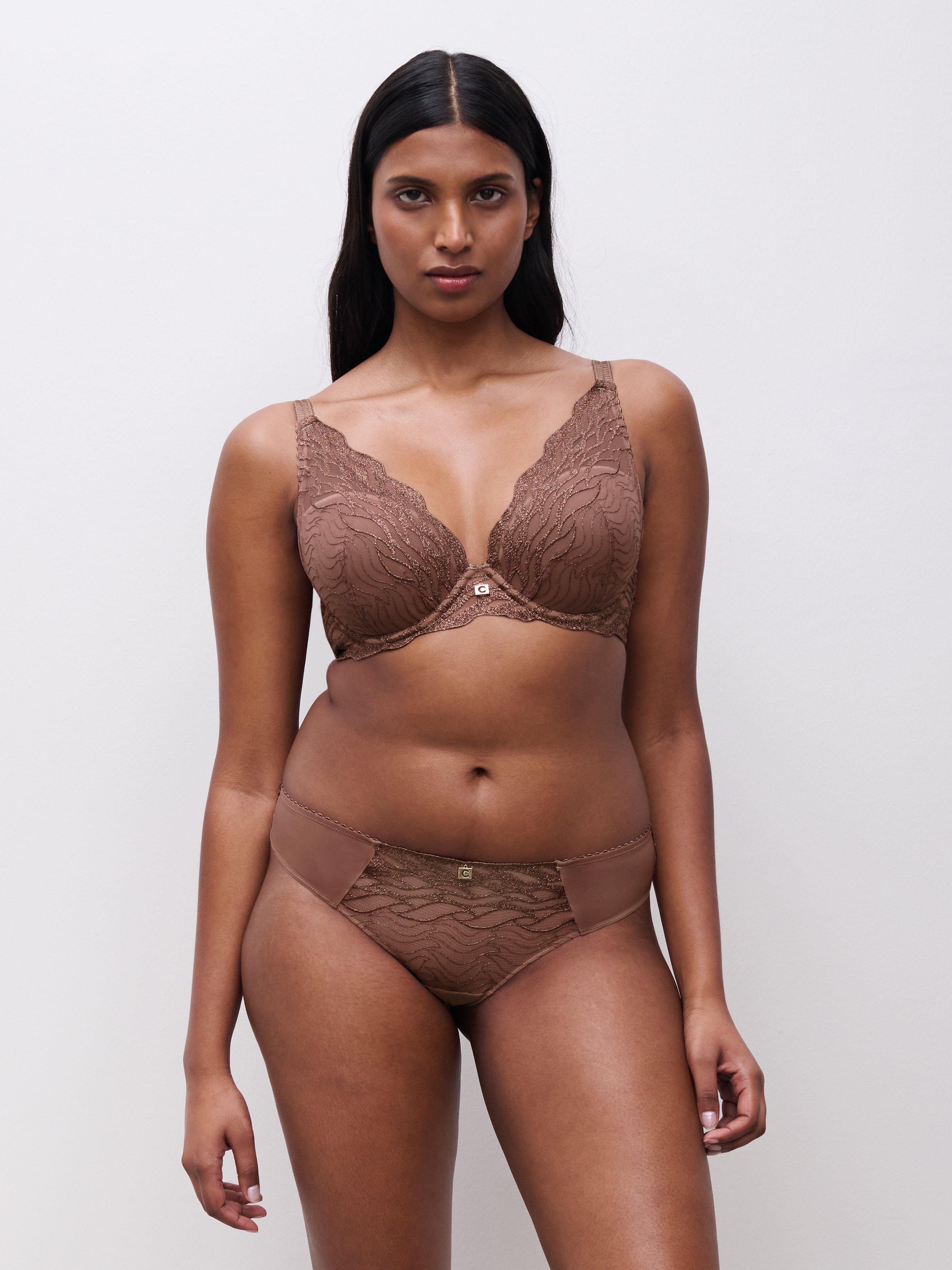 Cotton tanga CHANTELLE Multicolored