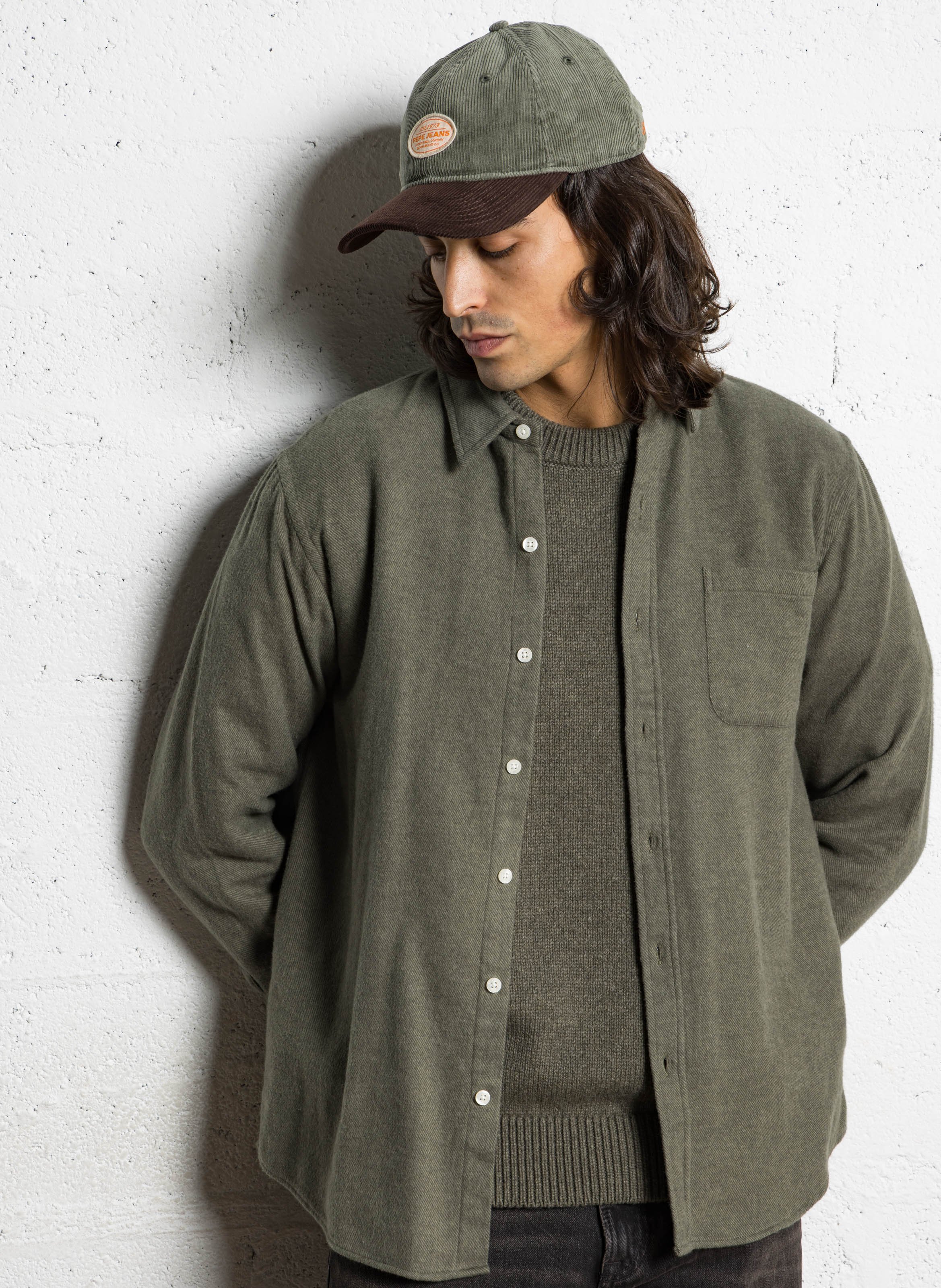 Chemise col classique en coton bio COLORFUL STANDARD