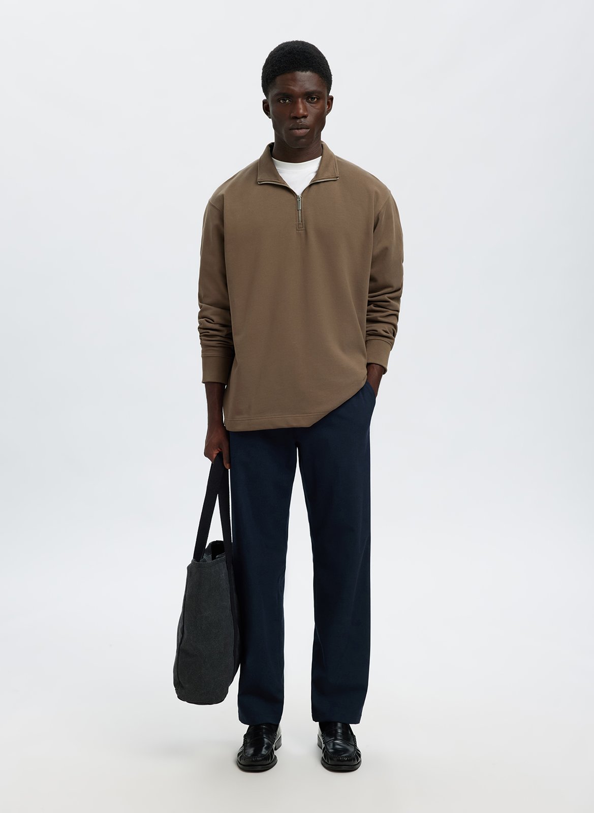 Regular-fit polo shirt SELECTED Brown