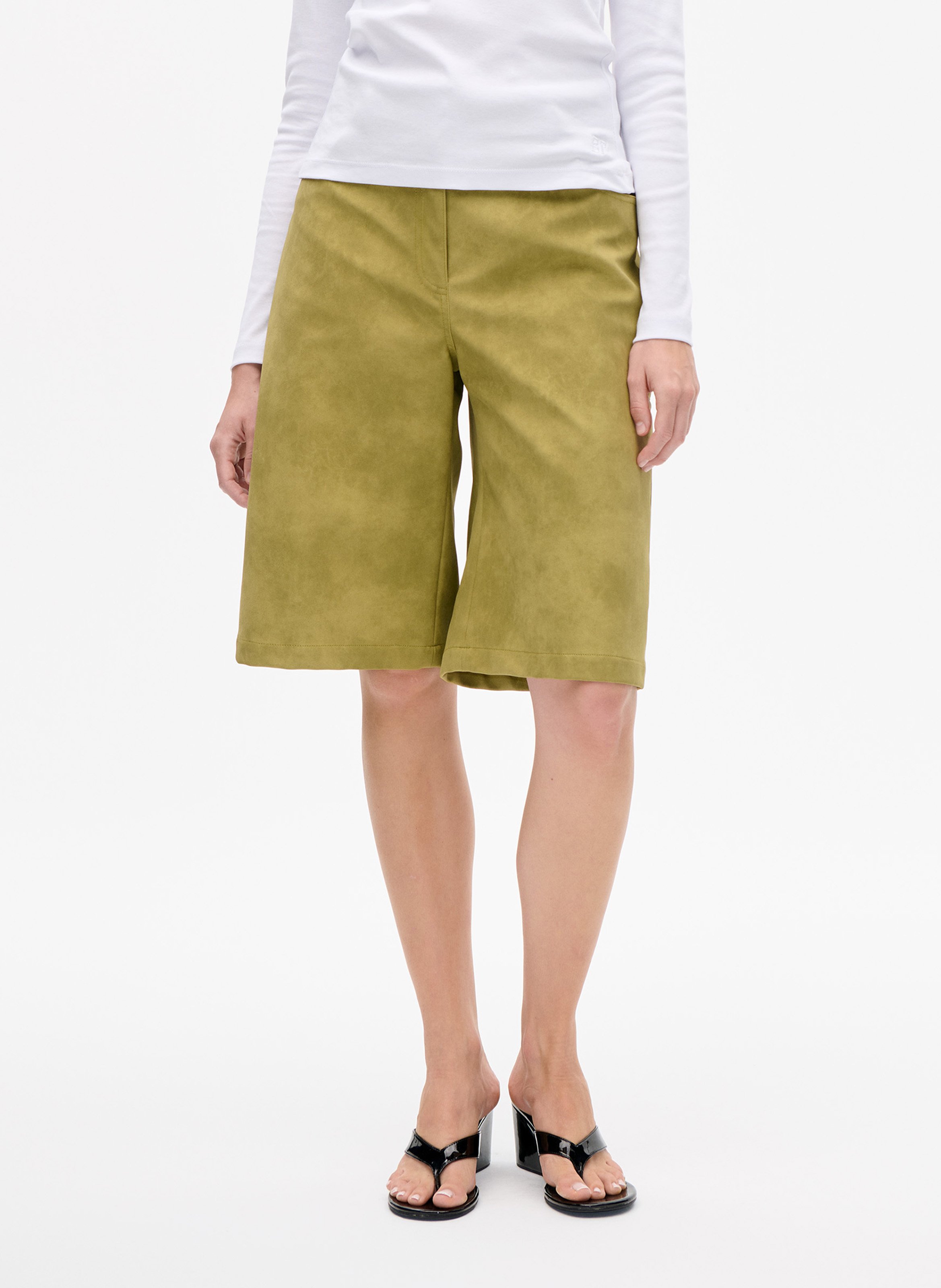 Printed Bermuda shorts BAUM UND PFERDGARTEN Green