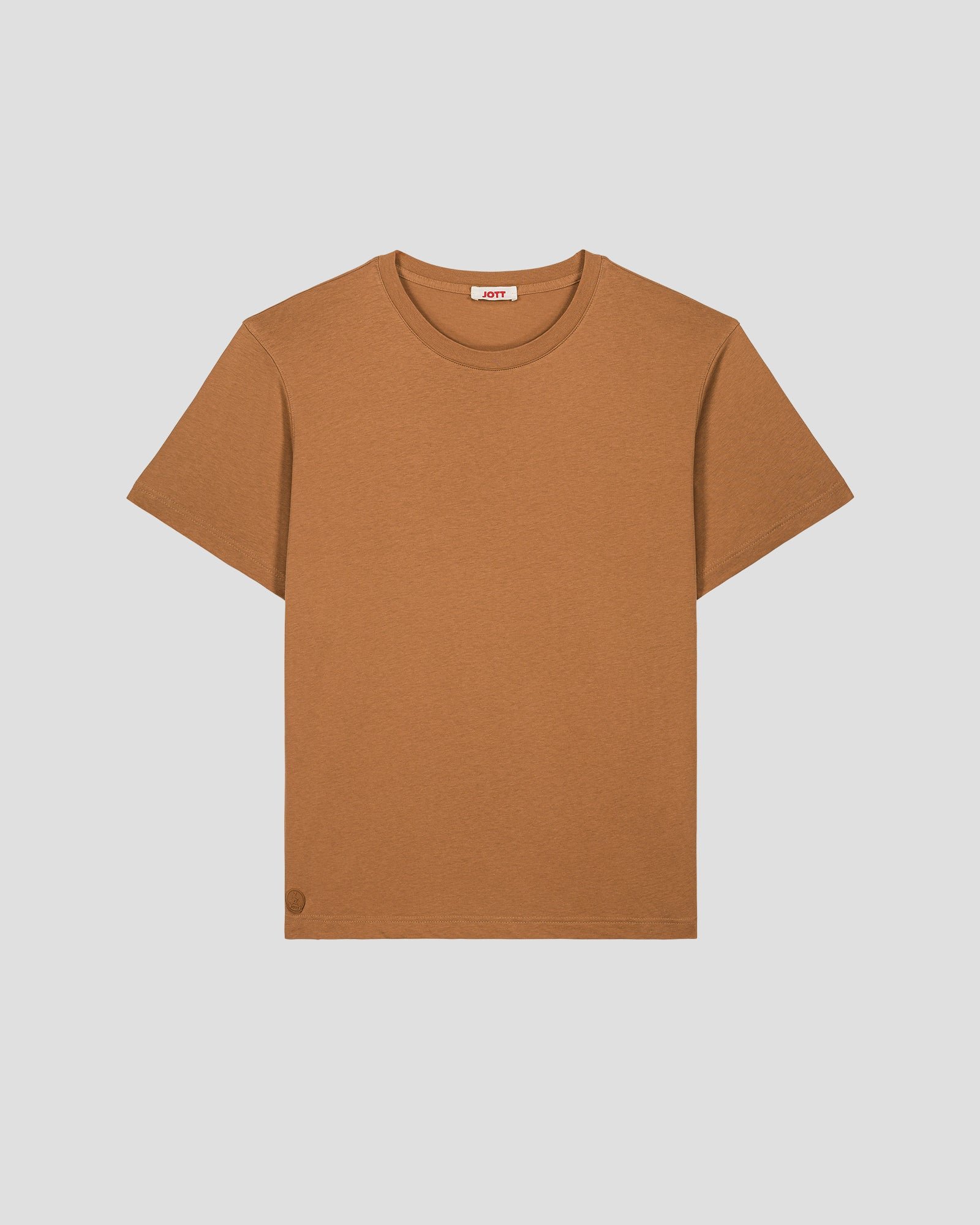 Round neck petro T-shirt JOTT Brown