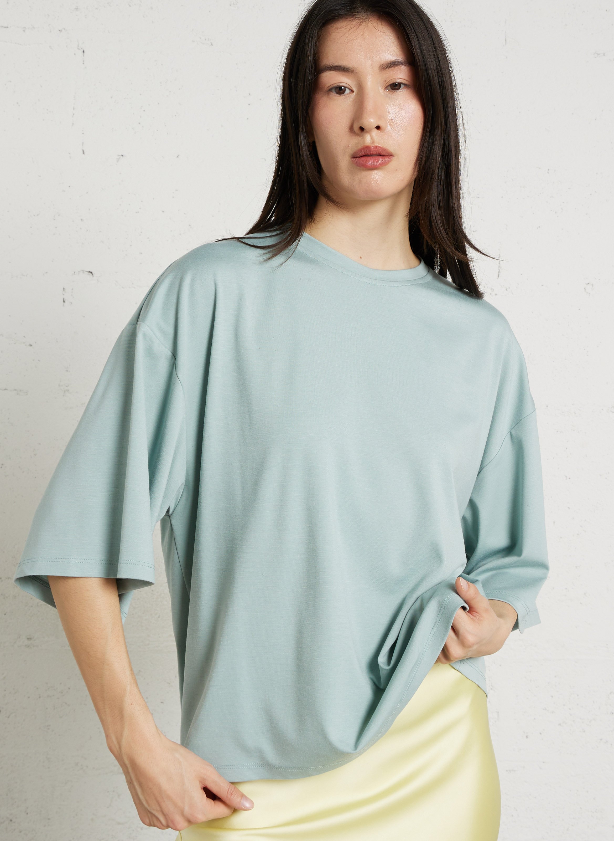 Tee-shirt fluide manches courtes uni IMPERIAL