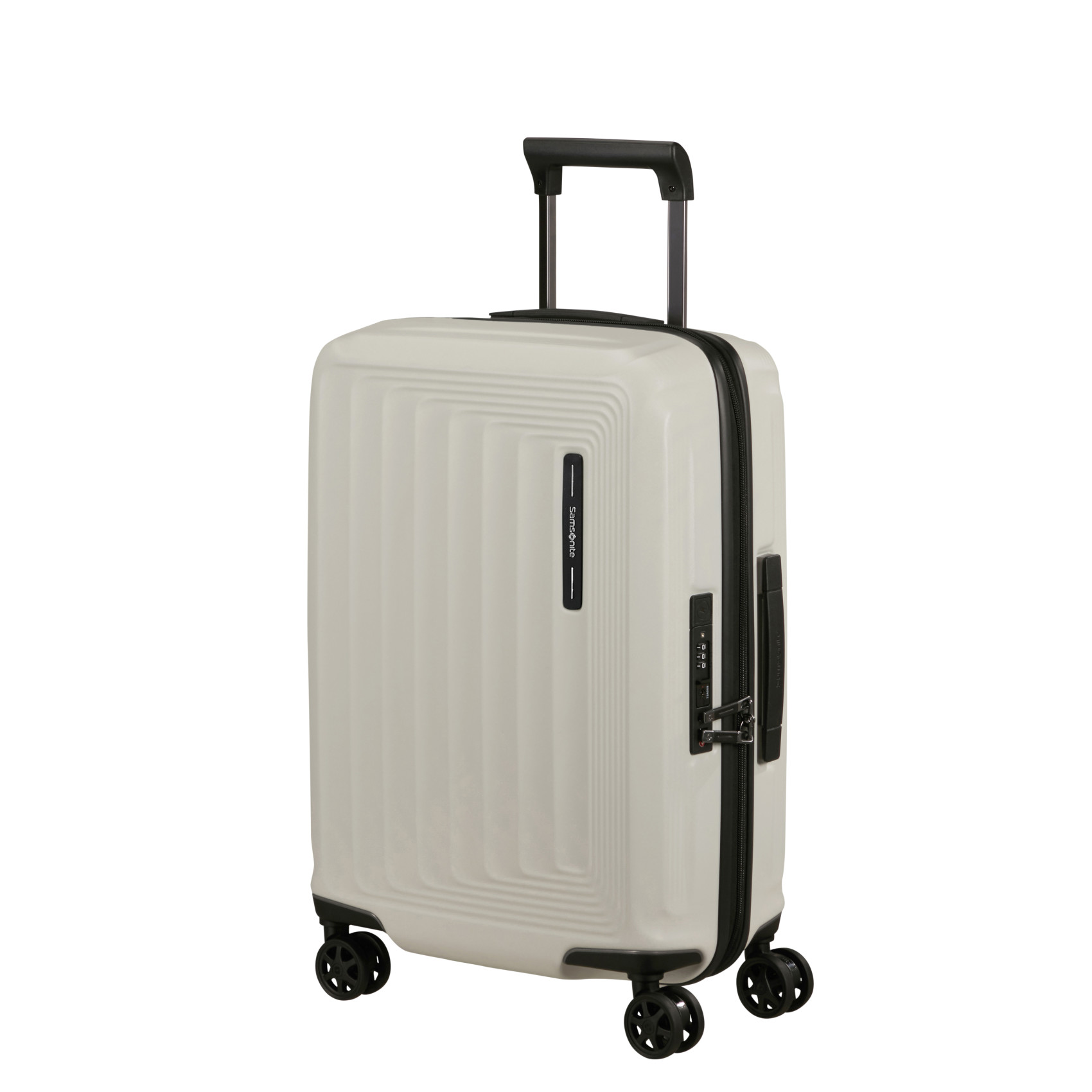 Nuon 4-wheel suitcase size S SAMSONITE Beige