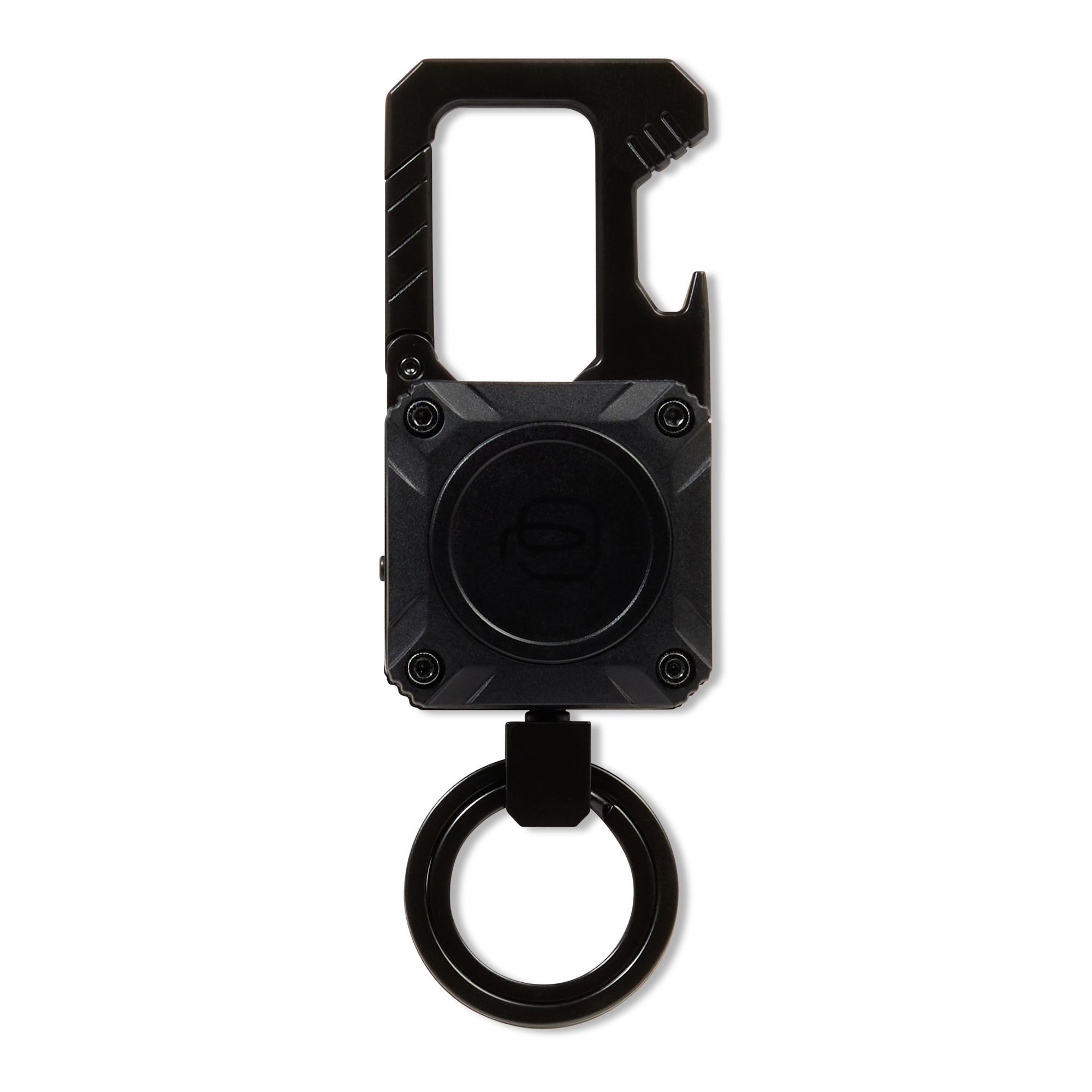Metal keychain with tracker PIQUADRO Black