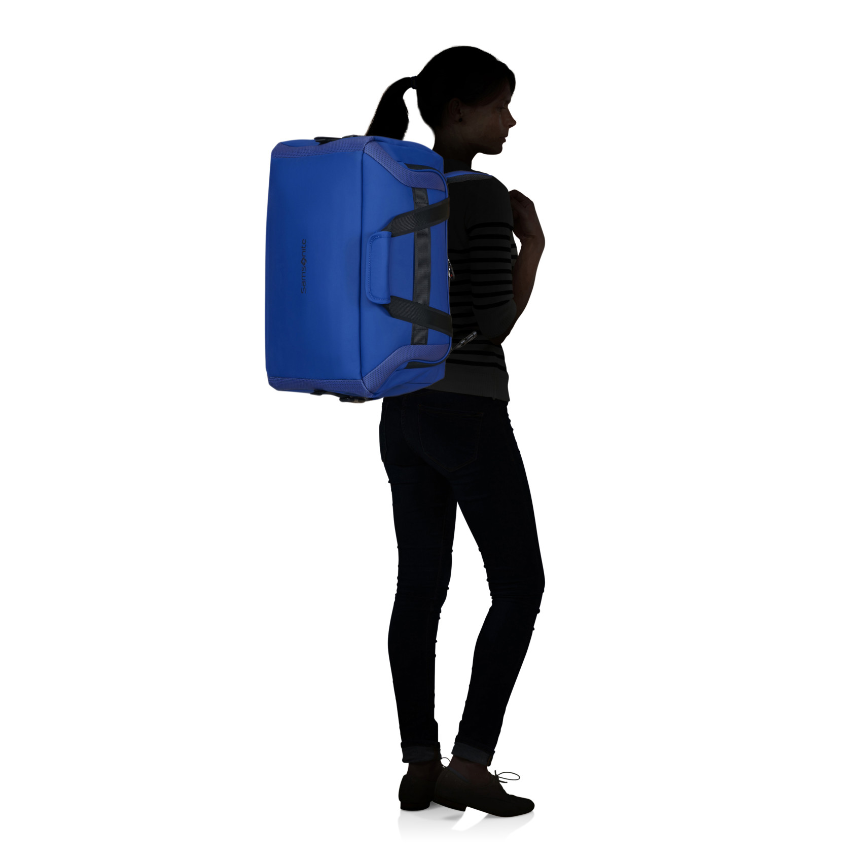 Glazed sac de voyage SAMSONITE Bleu