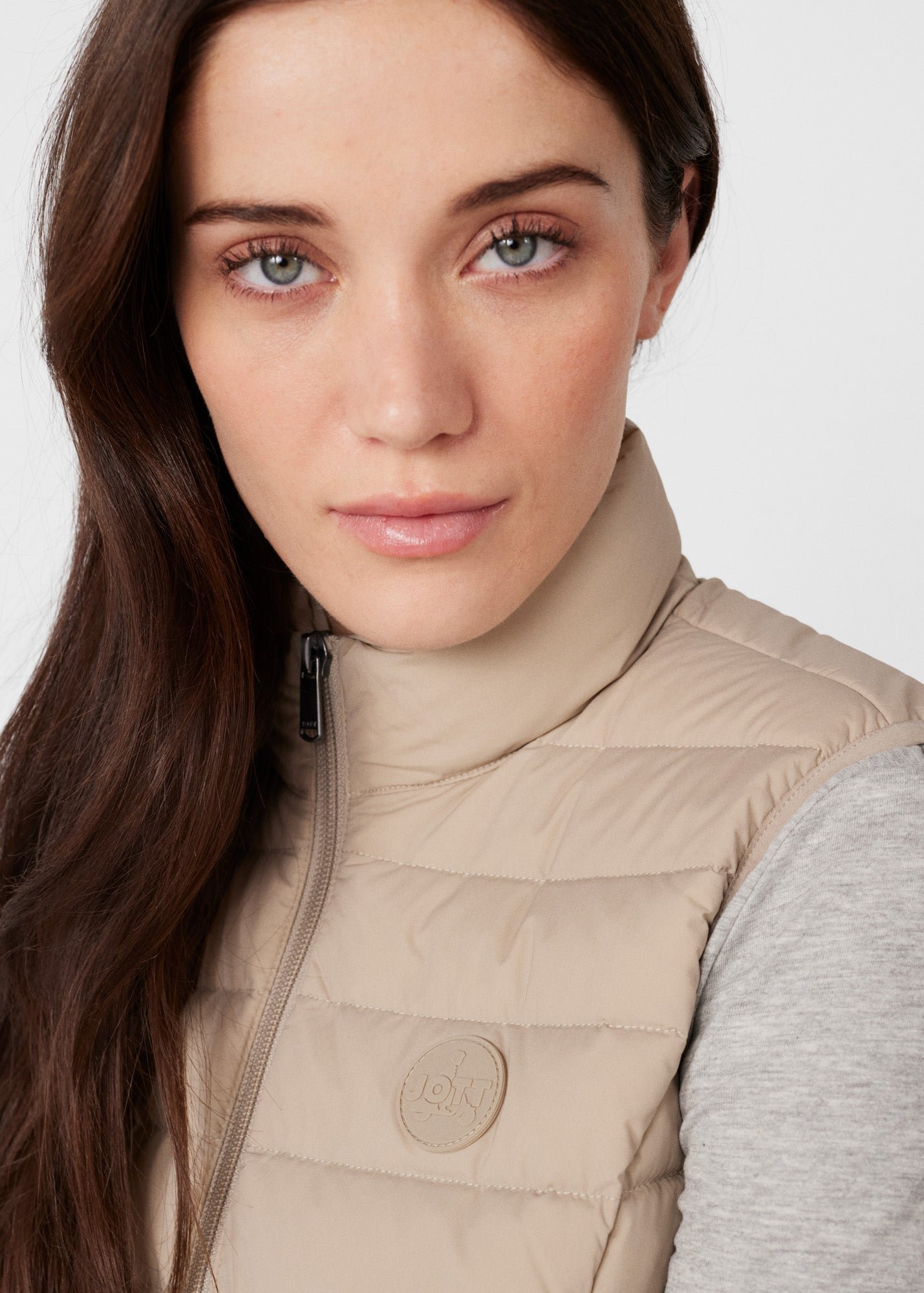 Doudoune sans manches stretch grenada JOTT Beige