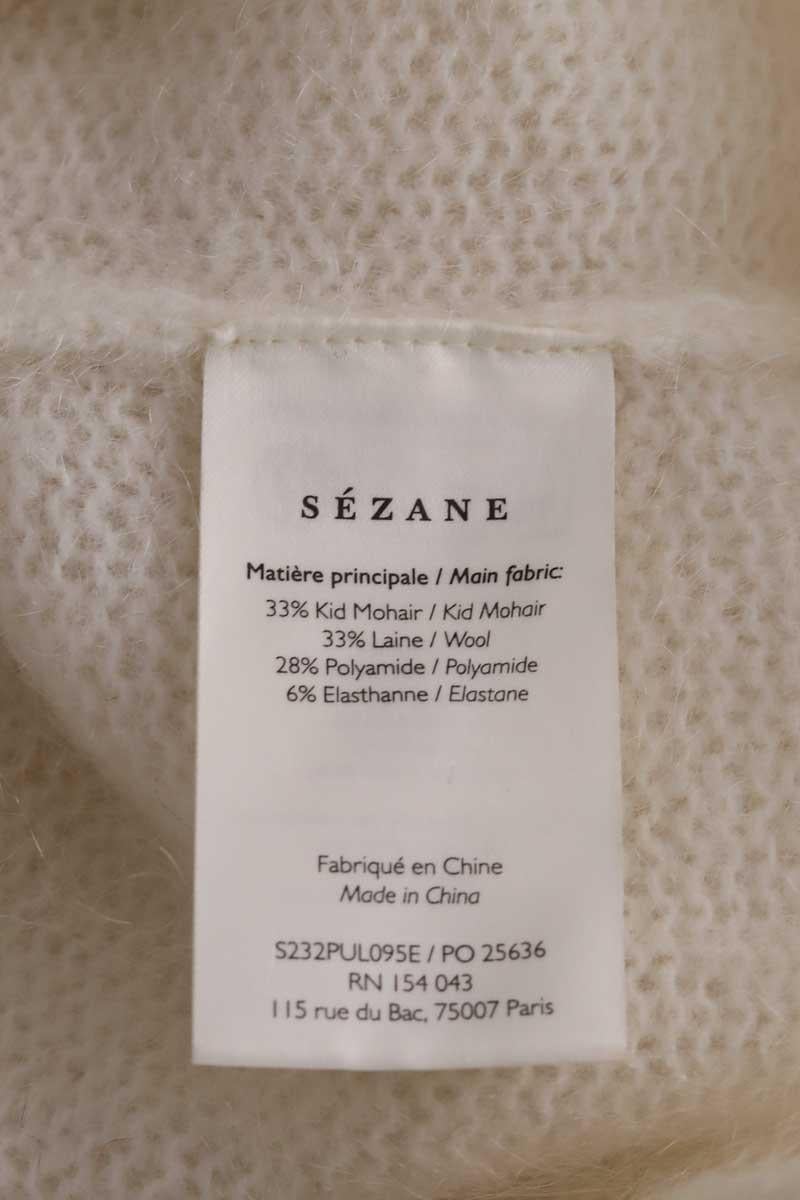 Sweater SEZANE - Seconde main White