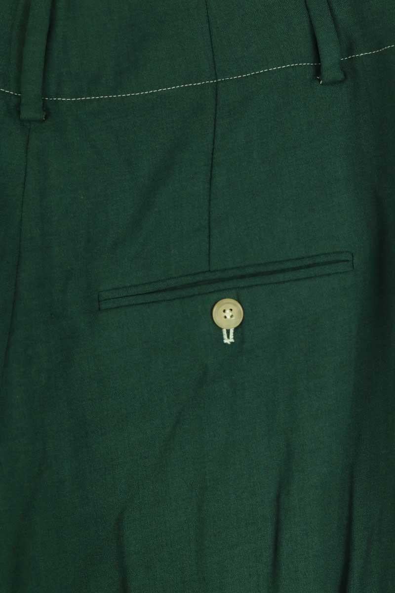 Straight-cut pants ISABEL MARANT - Seconde Main Green