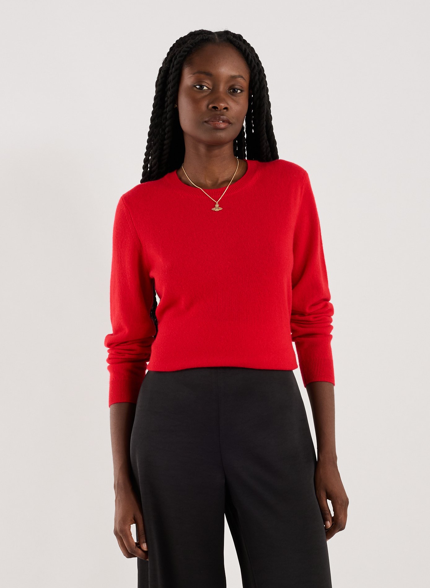 Cashmere sweater AU PRINTEMPS PARIS Red