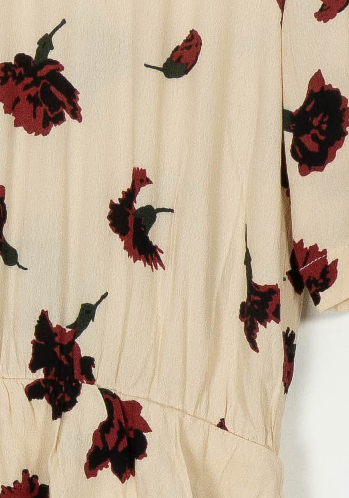Robe courte & midi GANNI - Seconde Main Beige