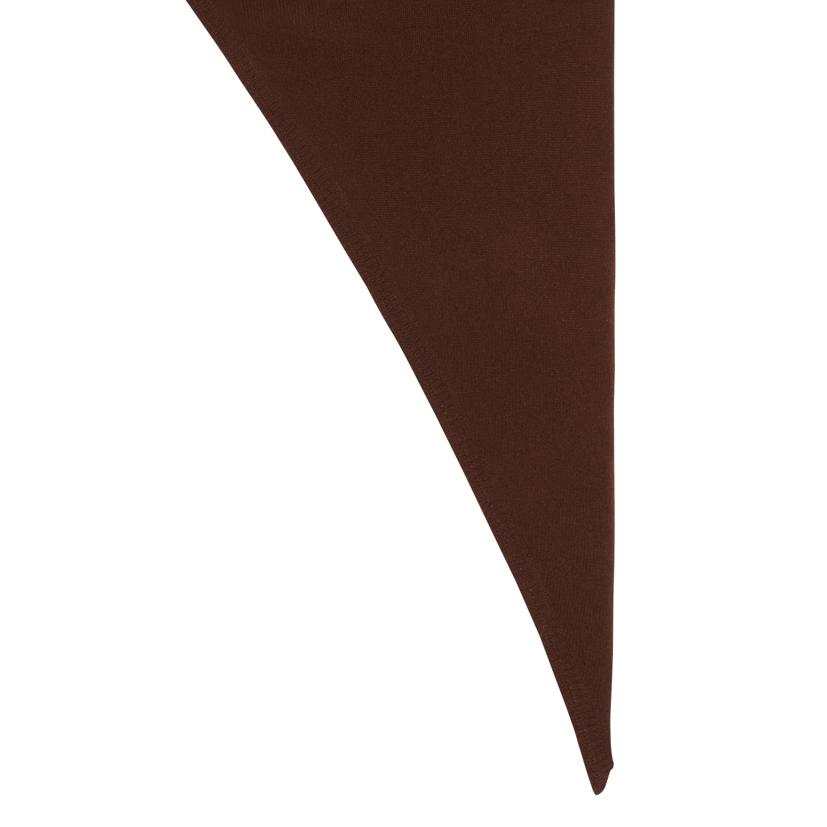 Echarpe triangulaire en laine mélangée MAISON ANJE
