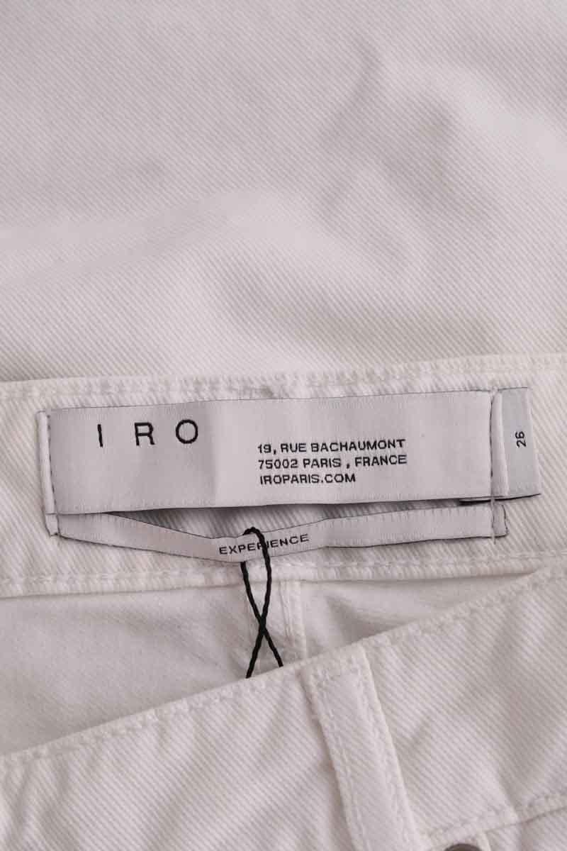 Jean droit IRO - Seconde Main Blanc