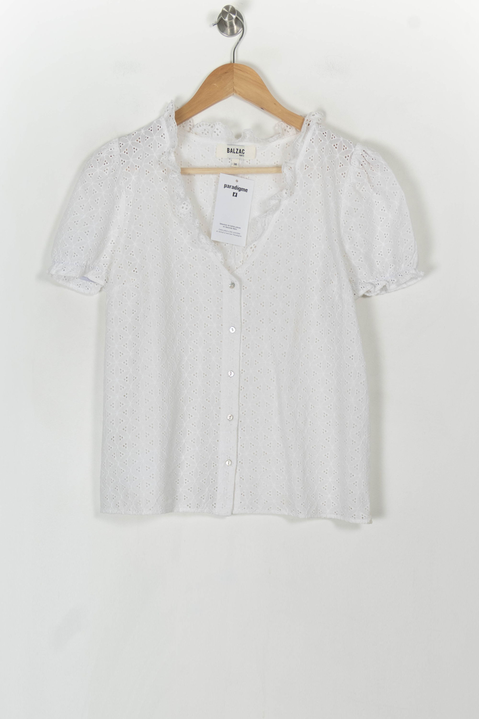 Blouse BALZAC PARIS - Seconde Main White