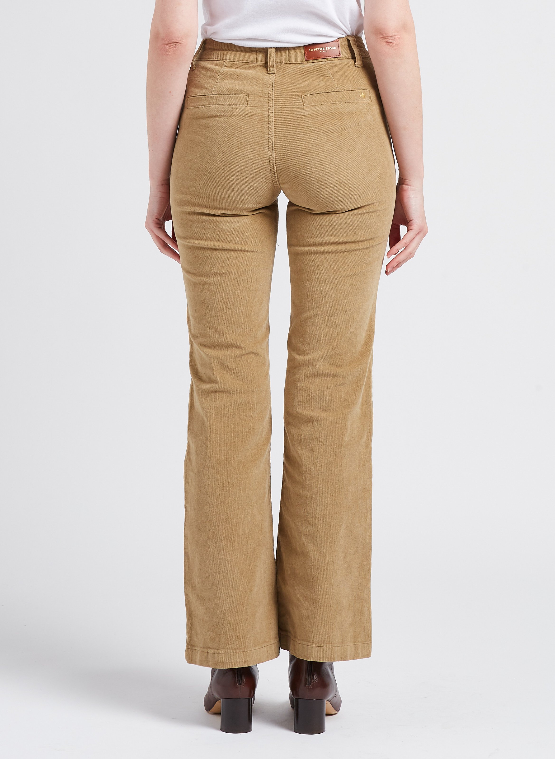 Pantalon flare femme petite hot sale