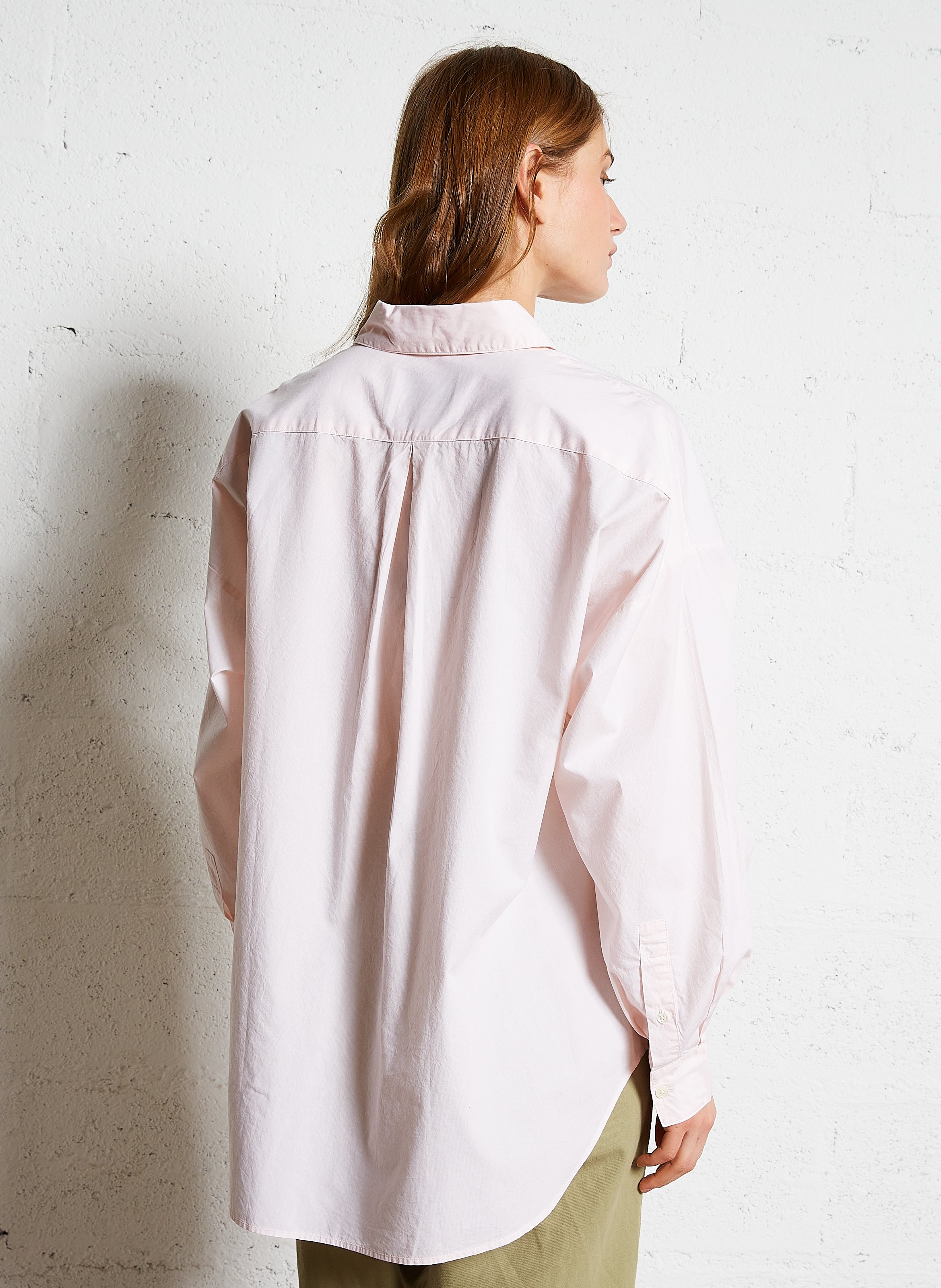 Chemise rayée en popeline de coton BELLEROSE Rayé