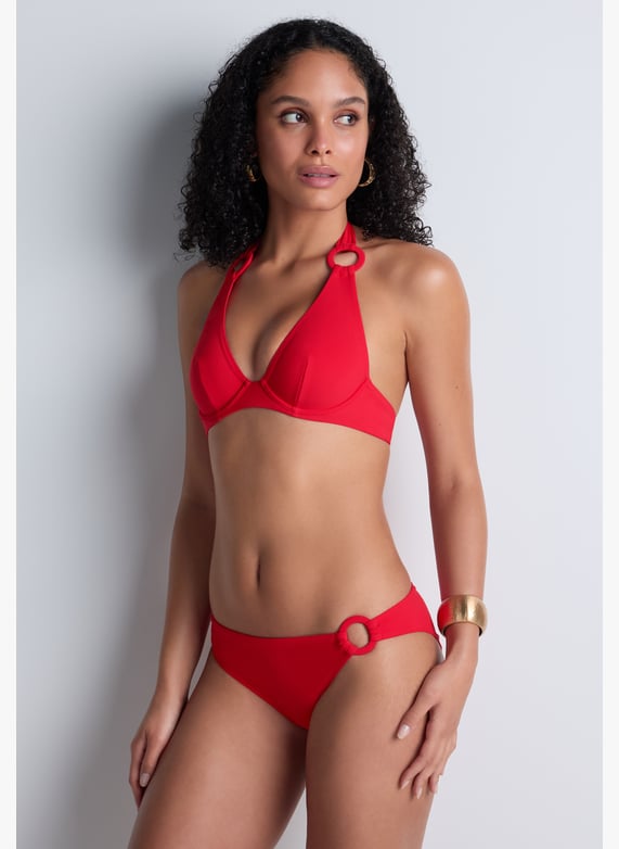 Underwired triangle bikini top | Red by AUBADE Underwired triangle bikini top Red