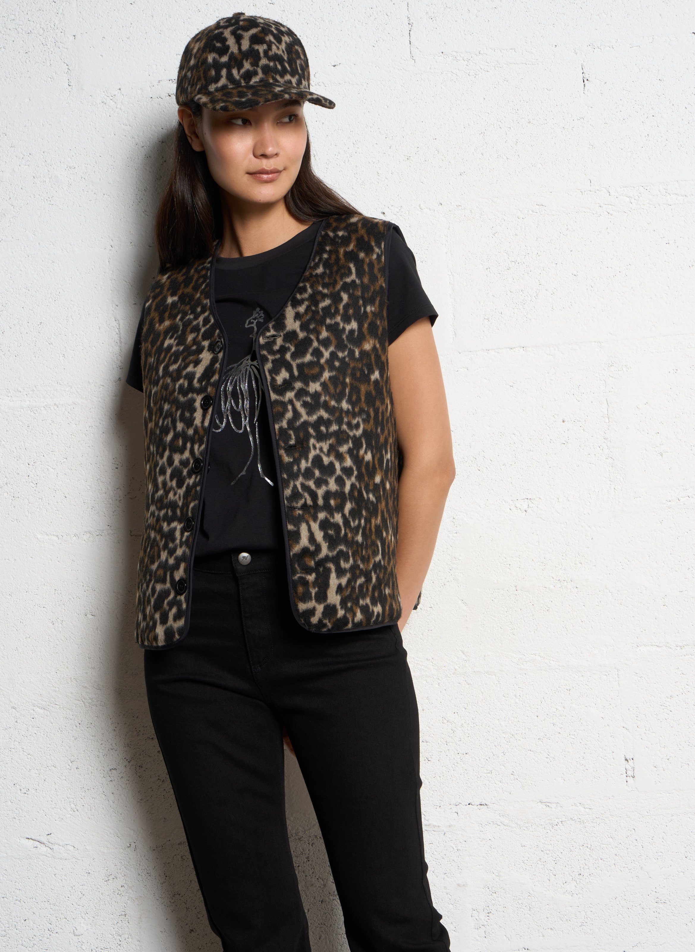 Reversible straight jacket ONE STEP Black