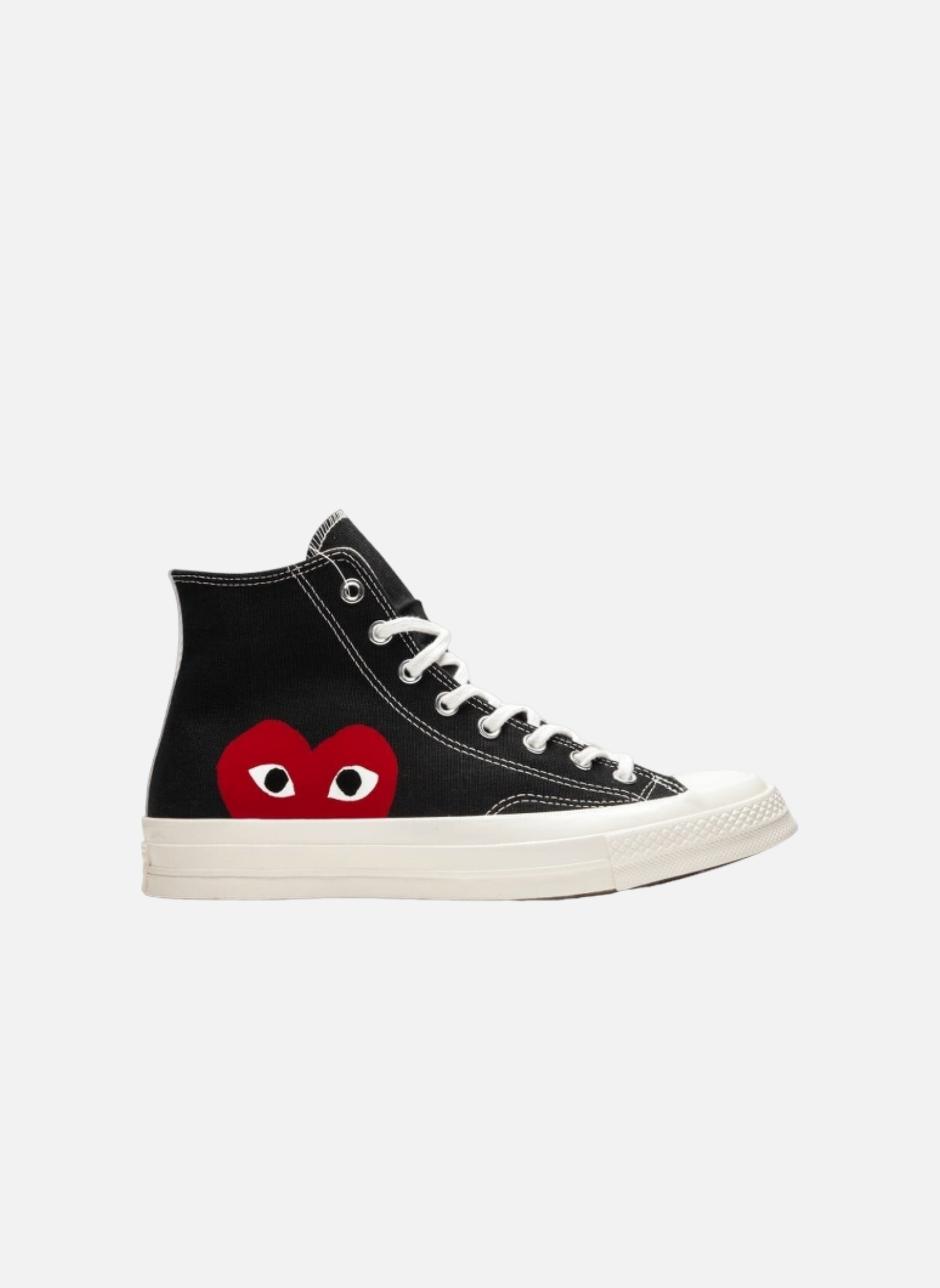 Converse comme des garçons noir haute CONVERSE Red