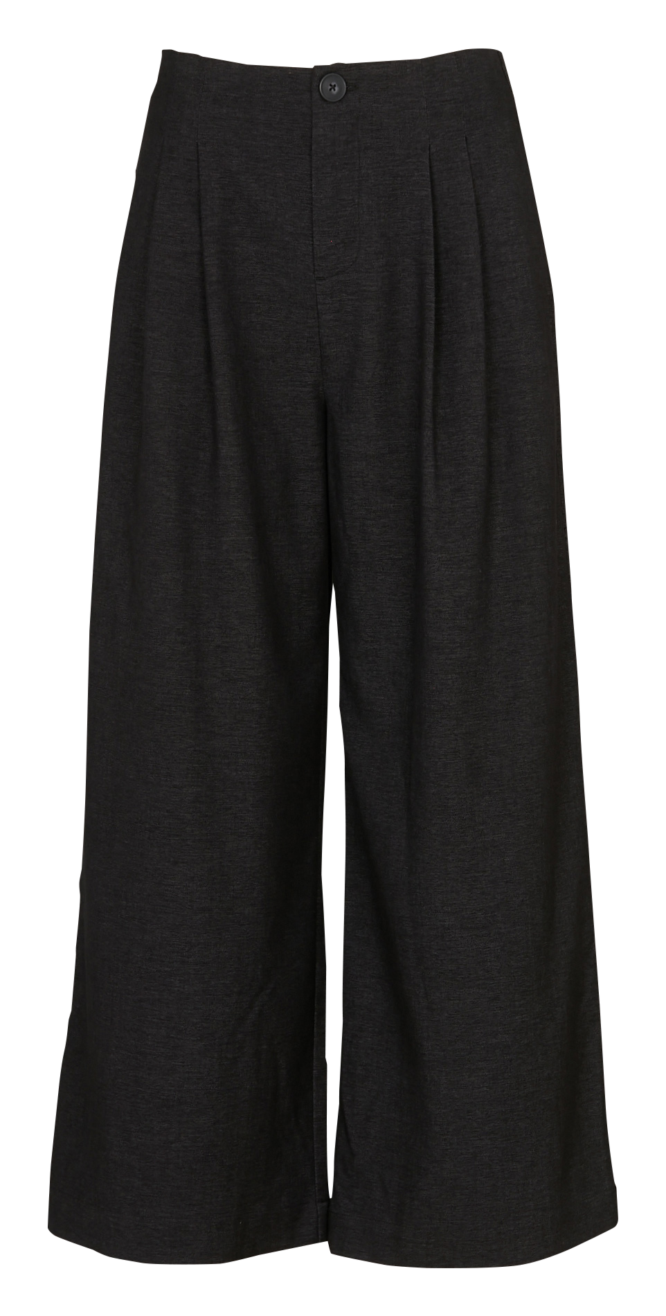 Weite Bundfaltenhose mit hohem Bund JC SOPHIE Schwarz