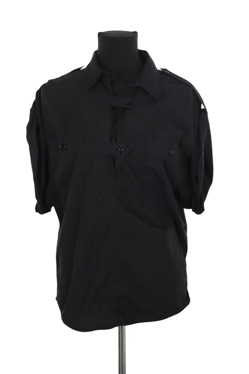 Cotton blouse ISABEL MARANT ÉTOILE - SECONDE MAIN Black