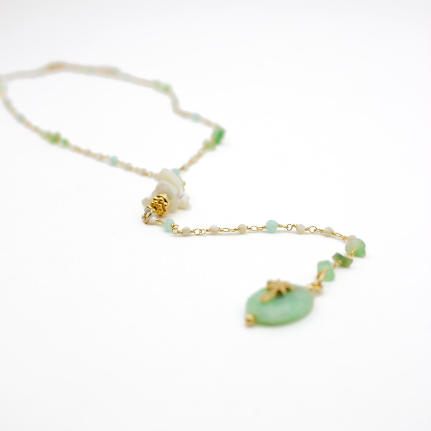 Chapelet palmier - eve L'ATELIER DES DAMES Golden