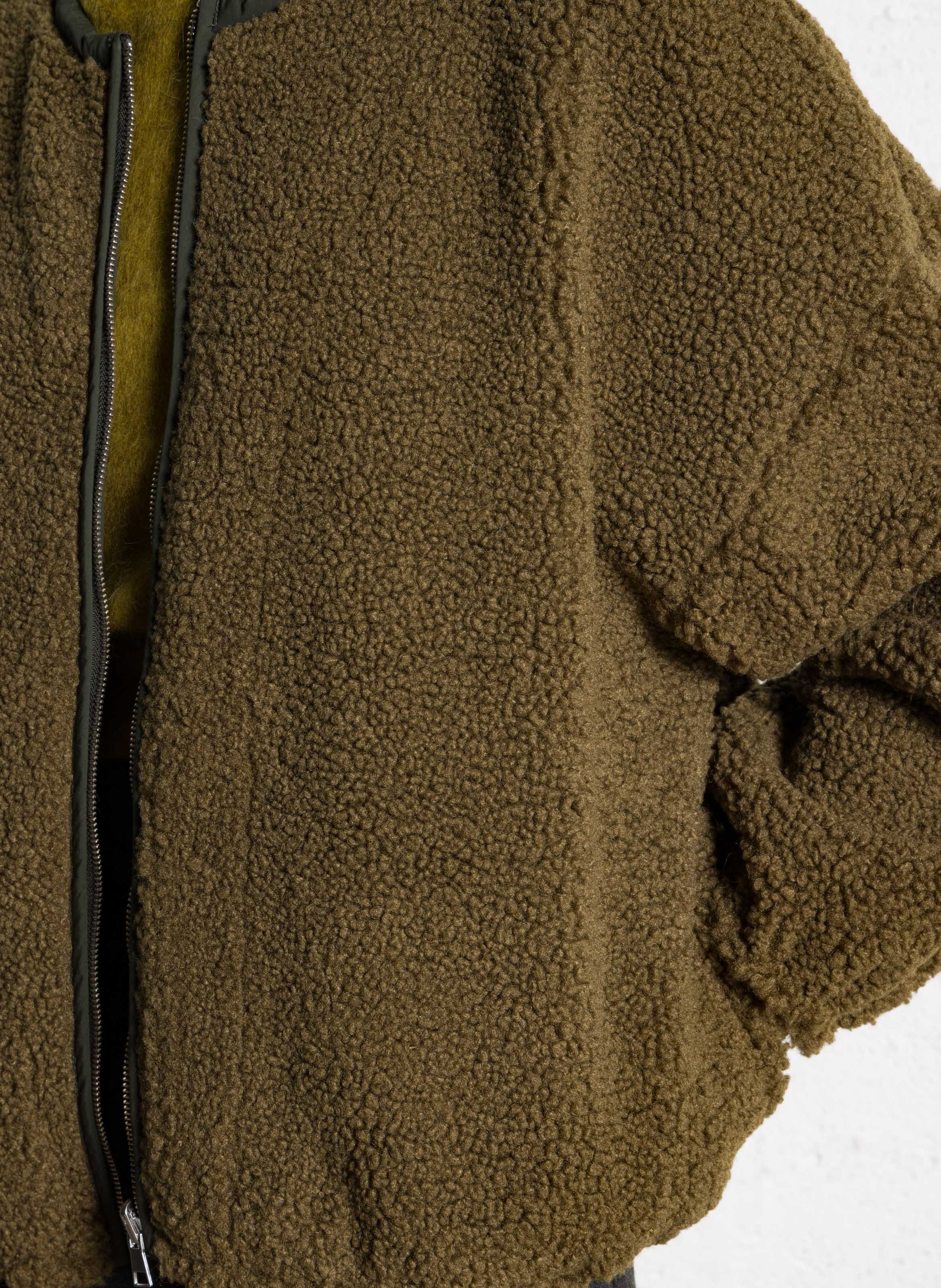 Oversized omkeerbare jas BELLEROSE Groen