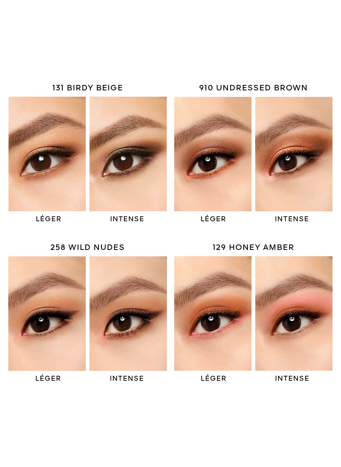 OMBRES G - Four-Shade Eyeshadow Palette GUERLAIN Undressed brown