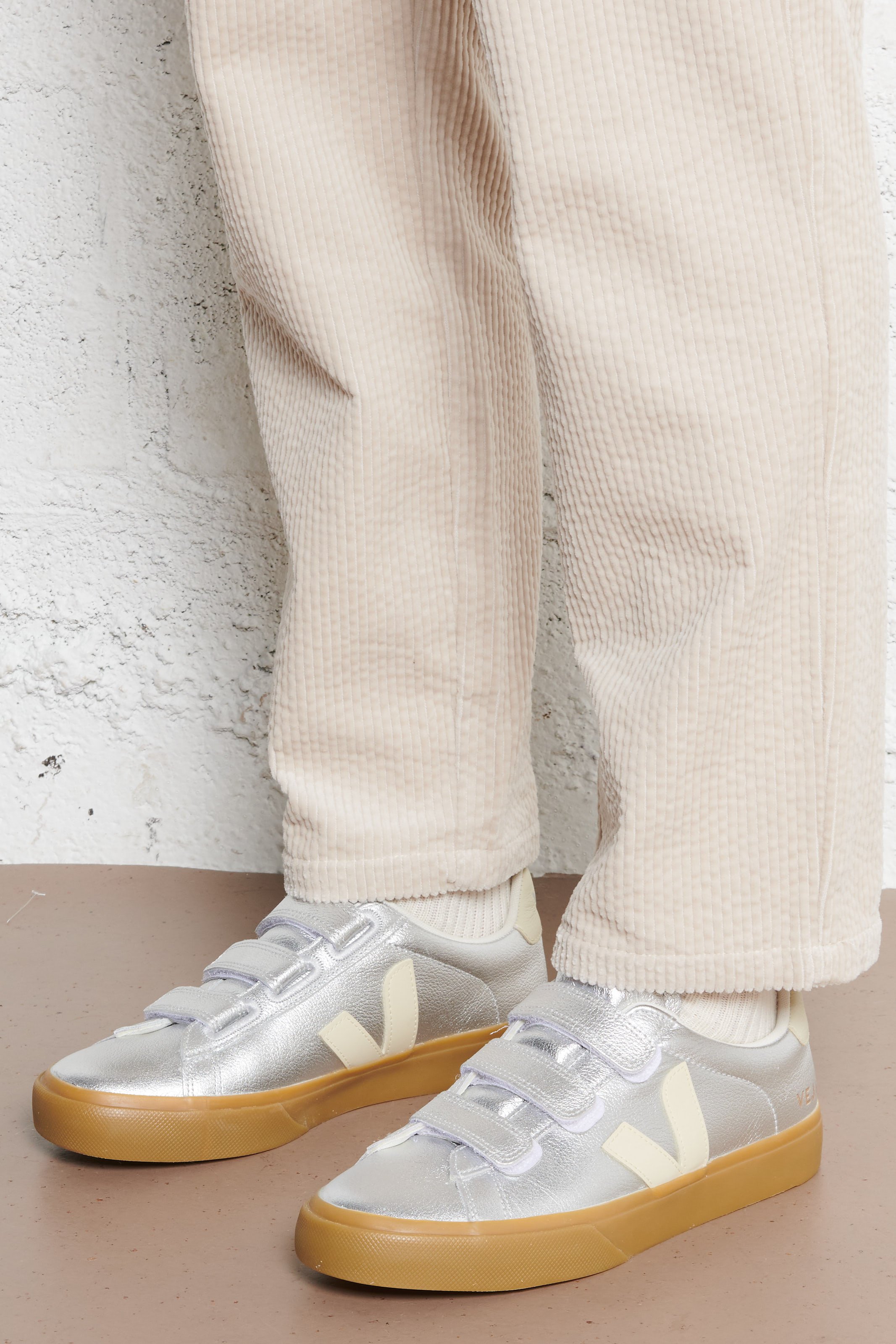 Business-Schuhe aus Leder VEJA Silber