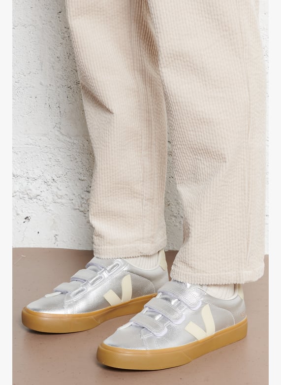 Leather dress shoes | Silver by VEJA Leather dress shoes Silver