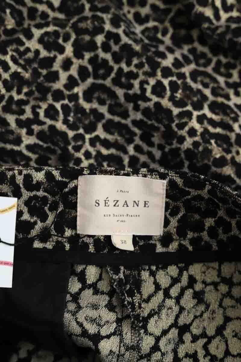 Carrot trousers SEZANE - Seconde main Black