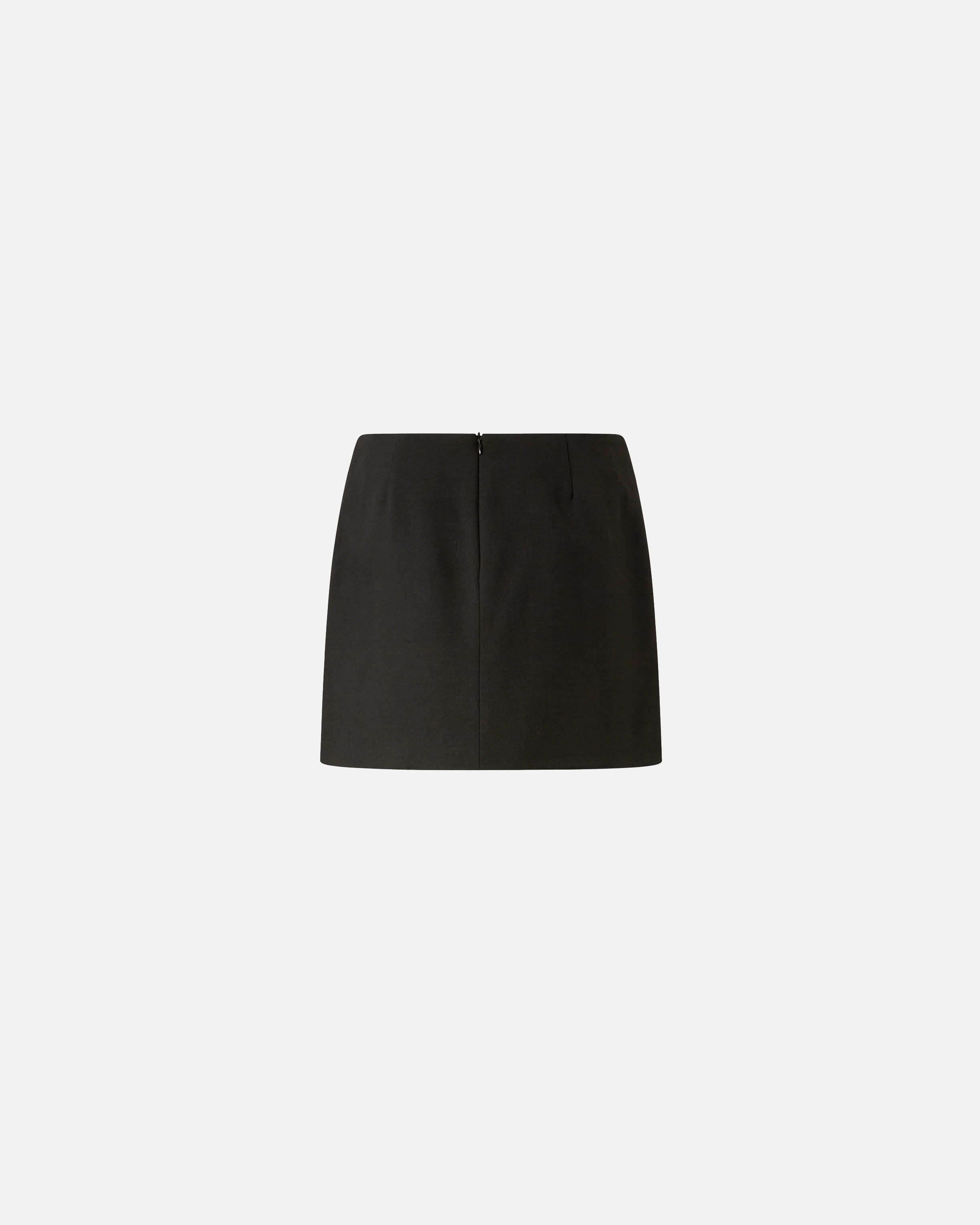Mini skirt with crystals and pearls PINKO Black