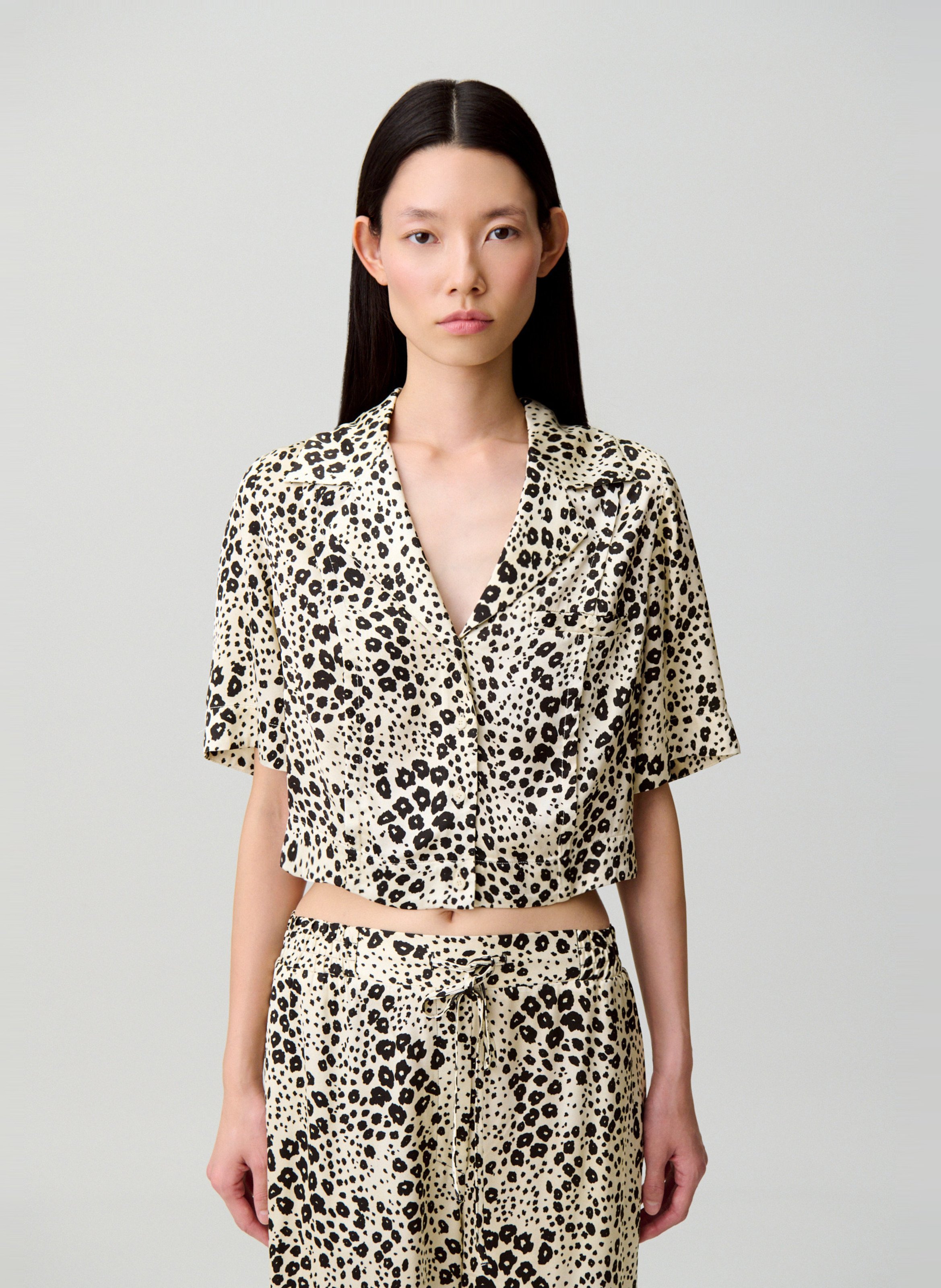 Chemise col tailleur  CLAUDIE PIERLOT Multicolore