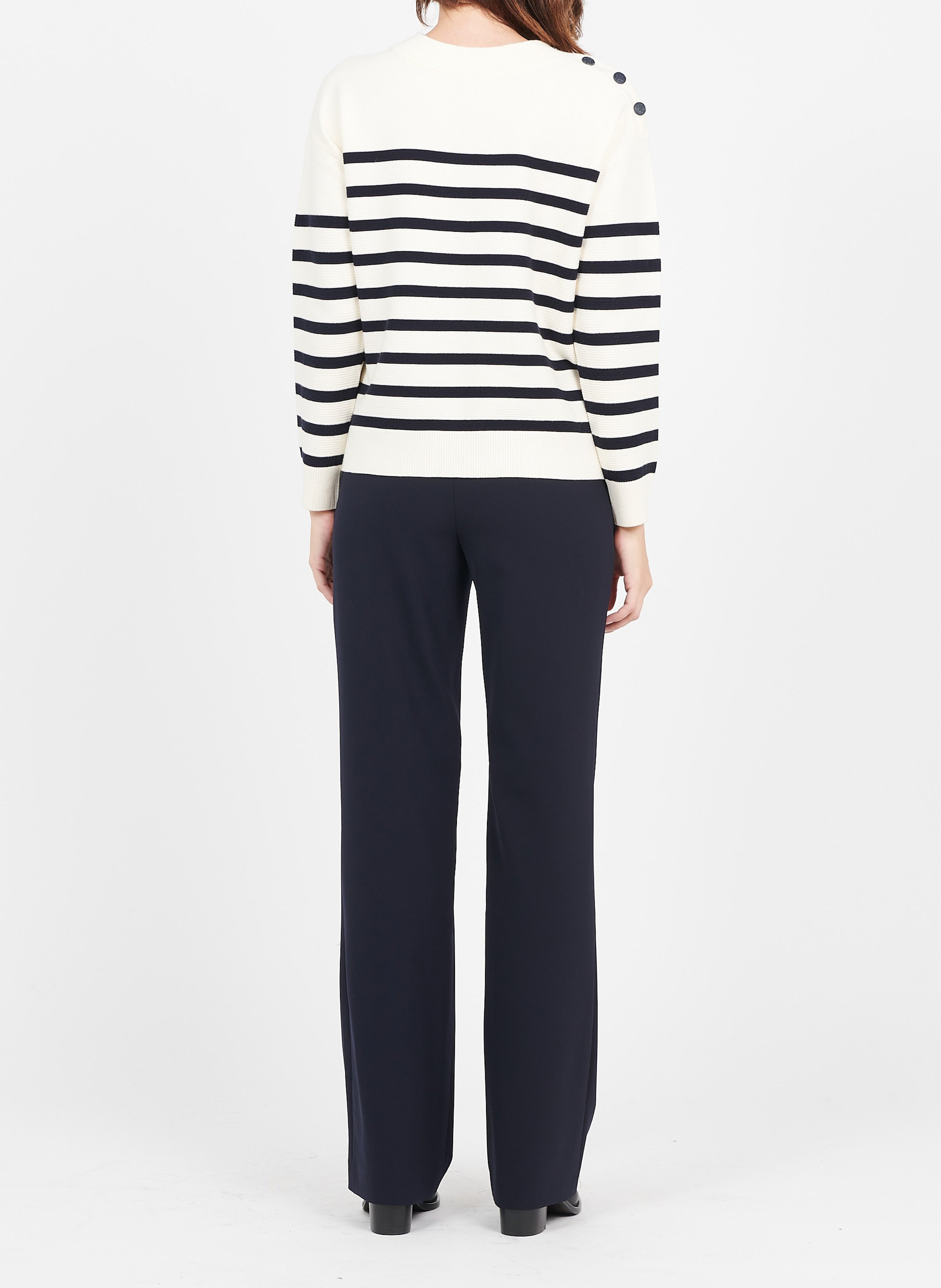 Straight-leg pants Blue