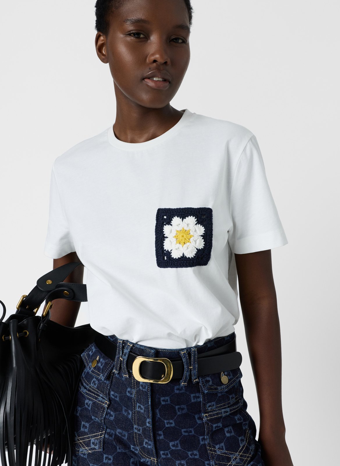 Baumwoll-Pullover mit Rundhalsausschnitt GERARD DAREL Beige