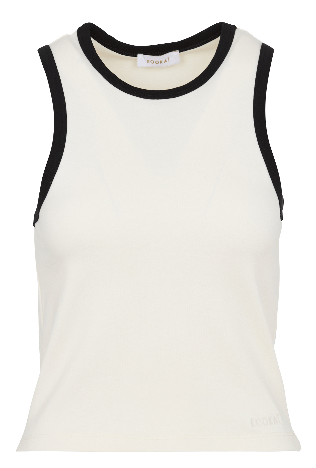 Baumwoll-Tanktop mit Rundhalsausschnitt KOOKAI