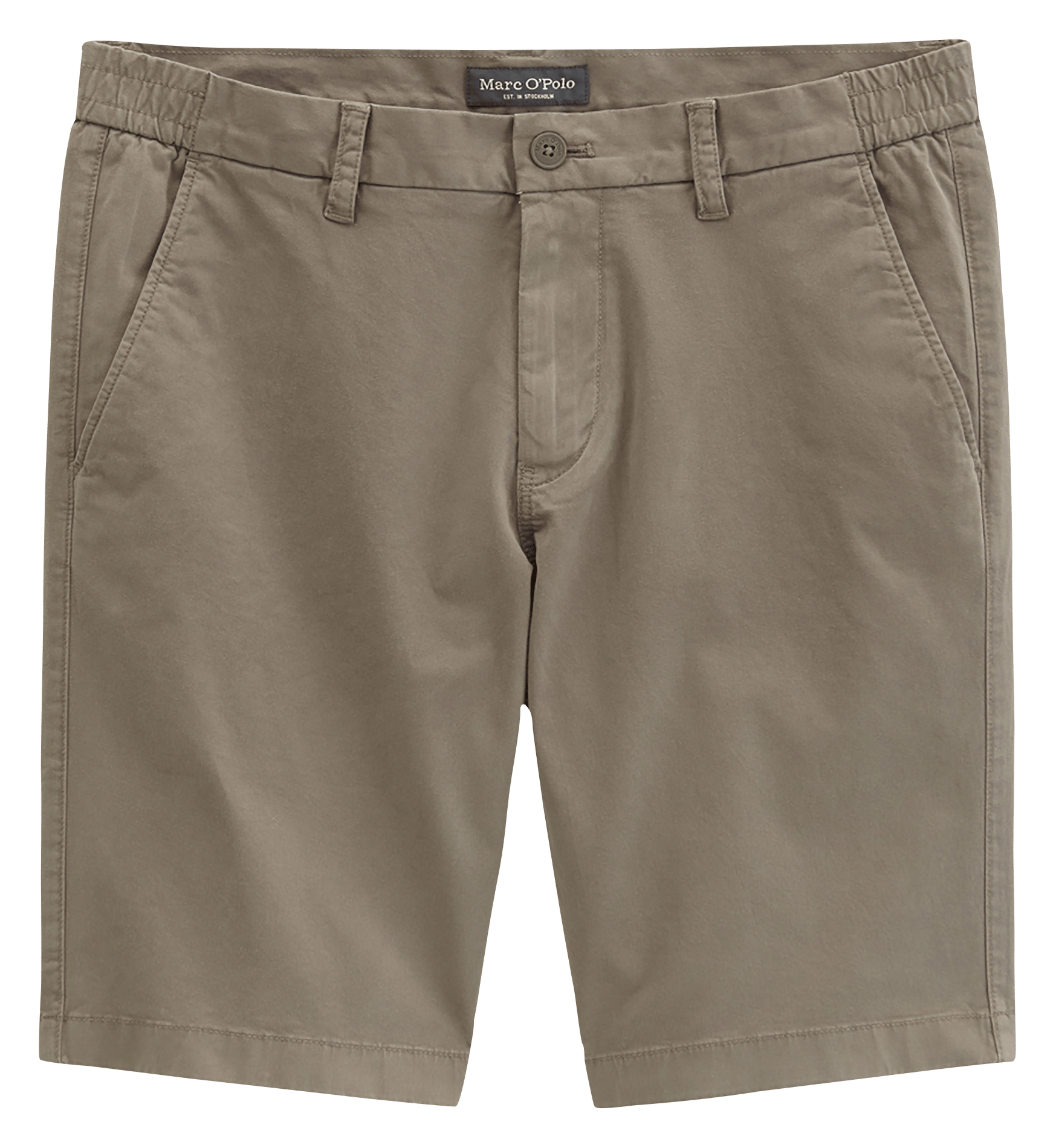 Short en coton mélangé MARC O'POLO Kaki