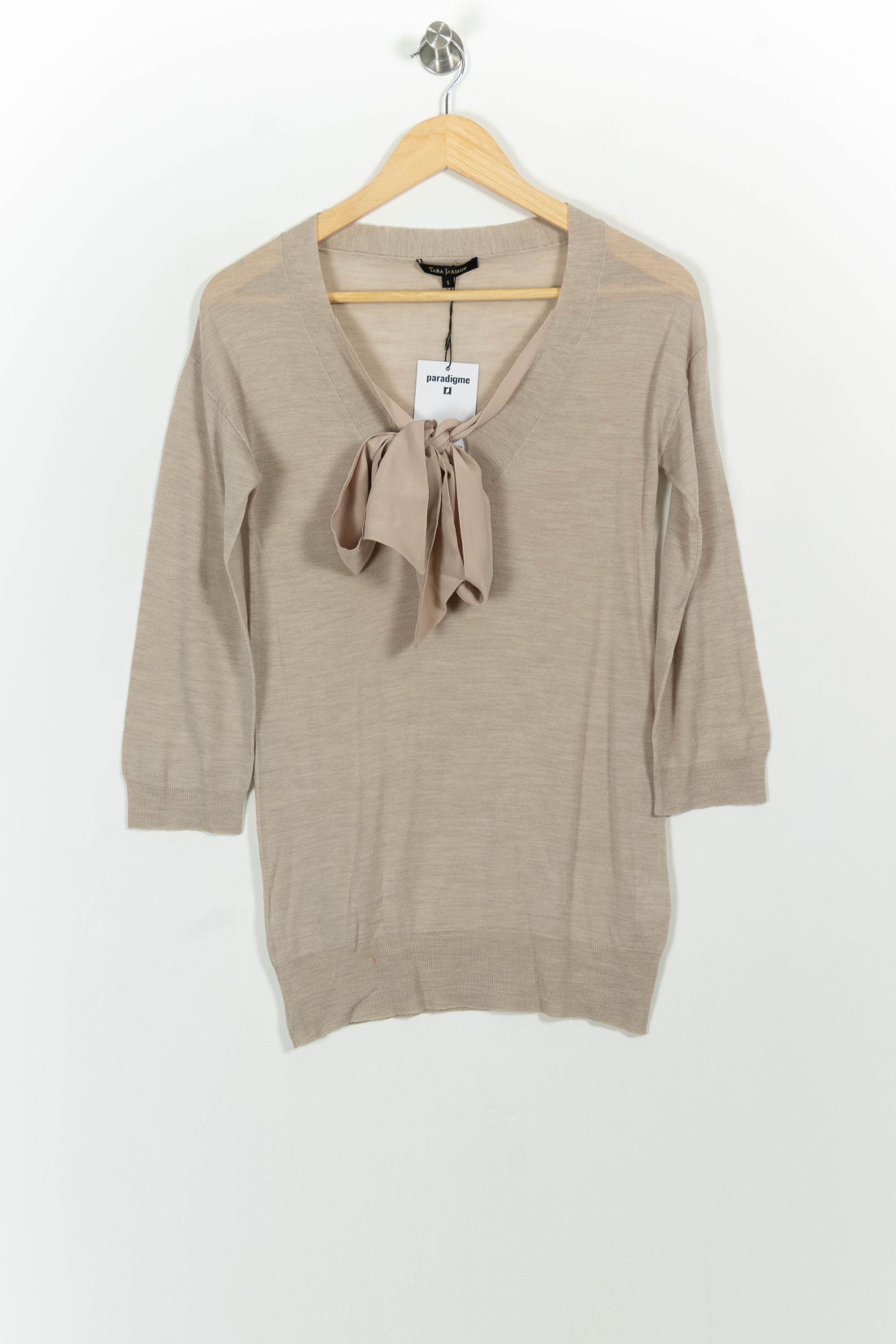 Blouse TARA JARMON - Seconde Main Beige