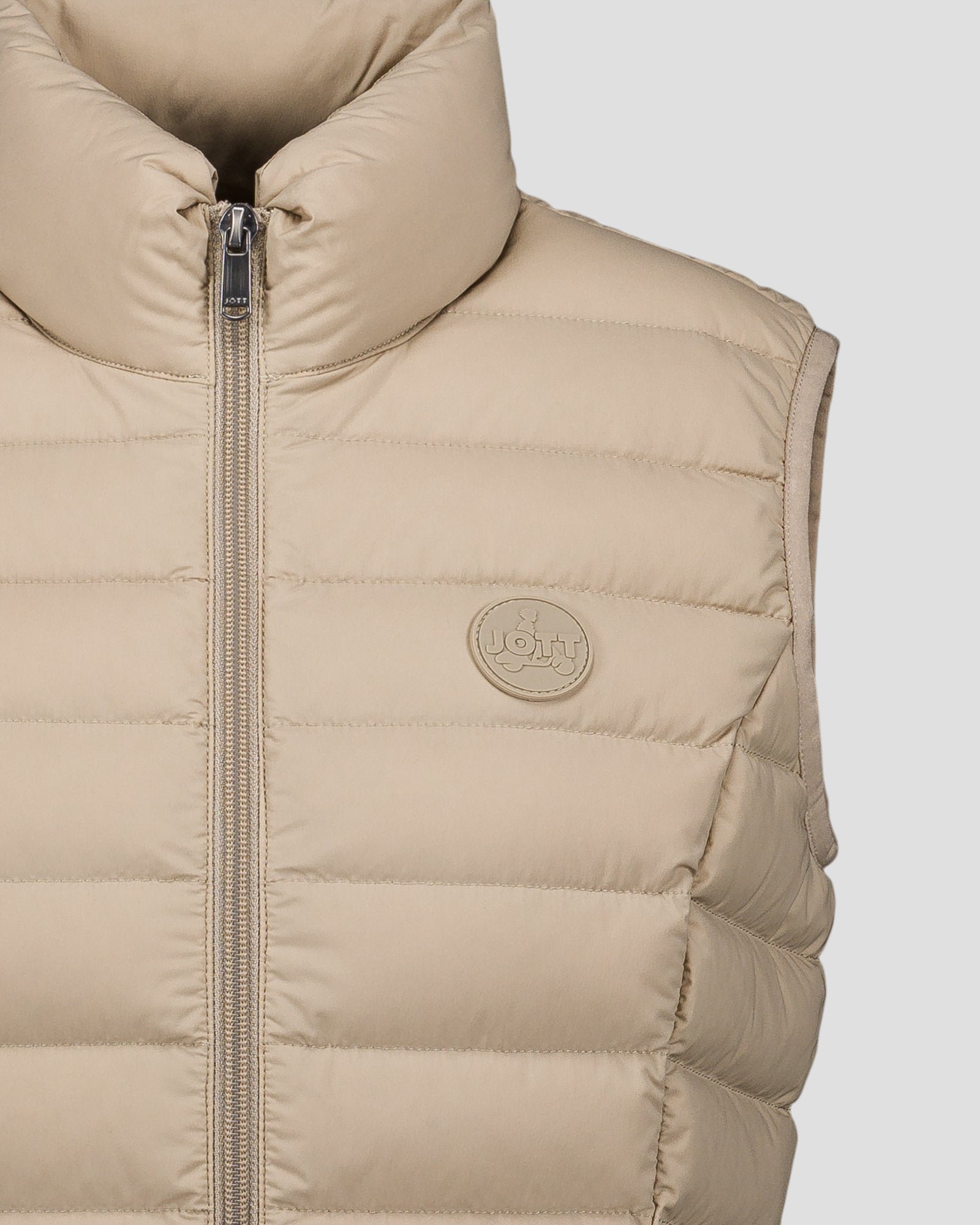 Doudoune sans manches stretch grenada JOTT Beige