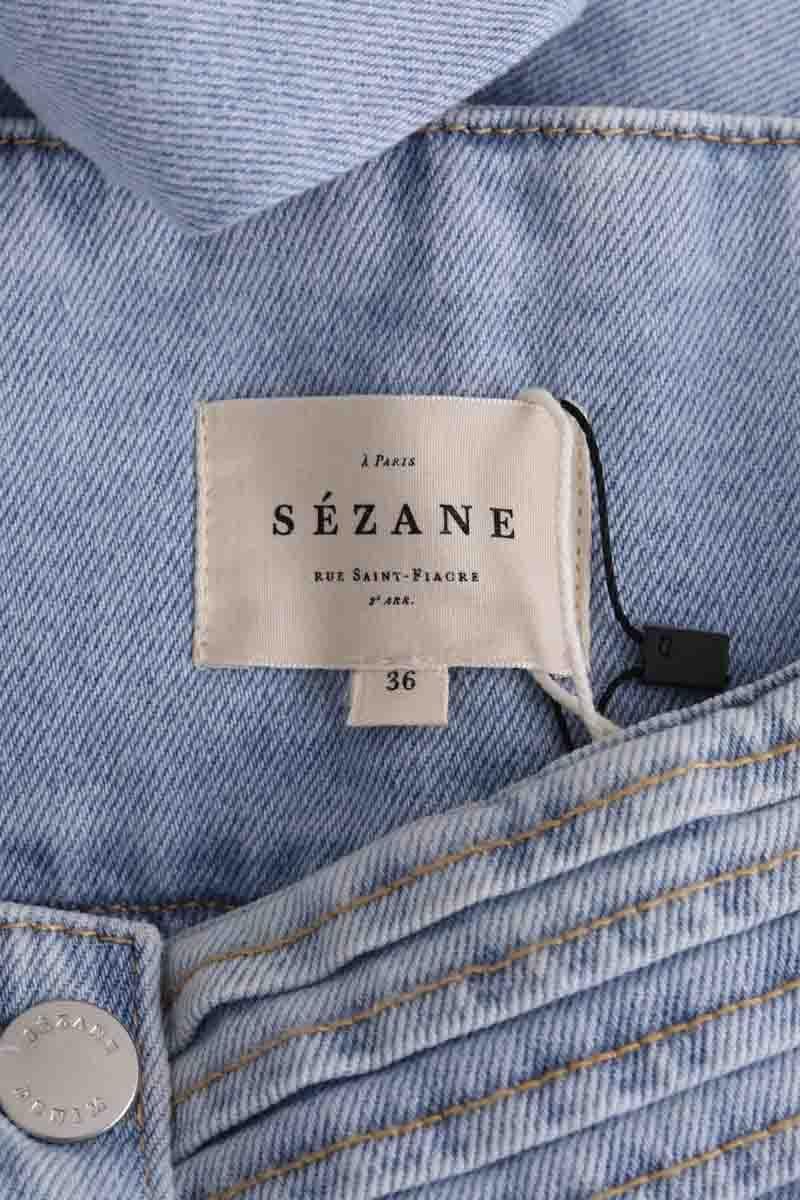 Pantalon large SEZANE - Seconde main Bleu
