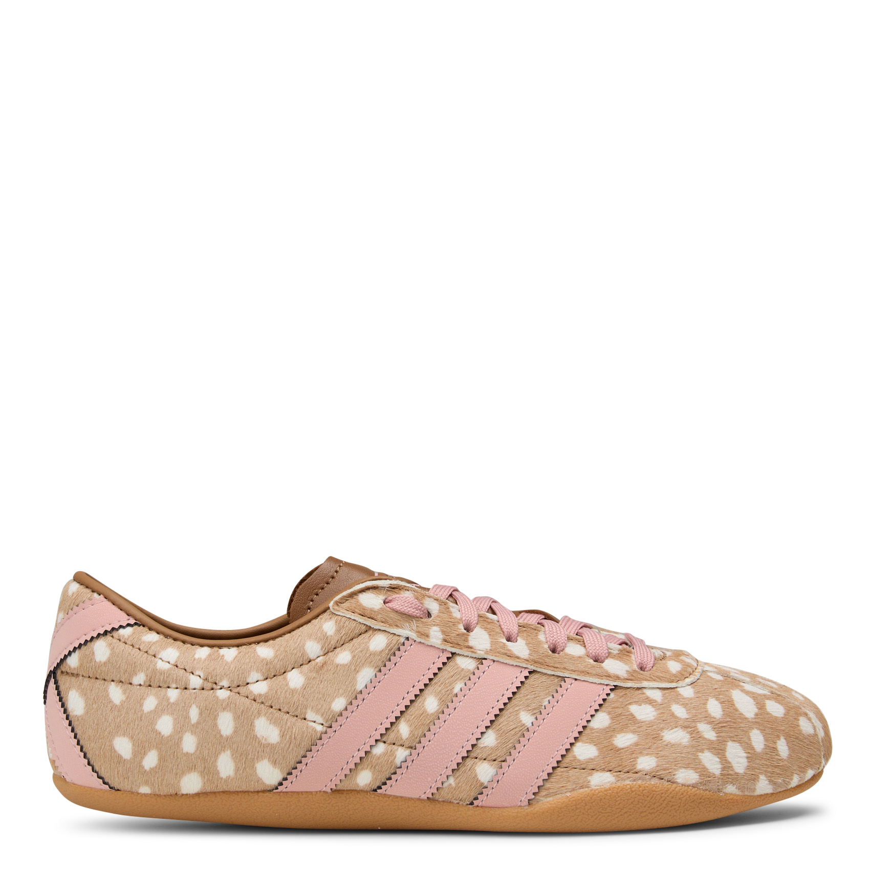 Baskets basses jacquard ADIDAS Marron
