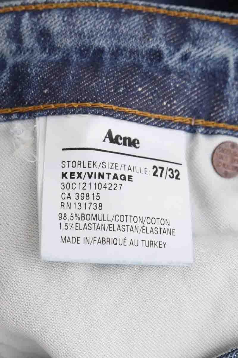 Slim-fit jeans ACNE STUDIOS - Seconde Main Blue