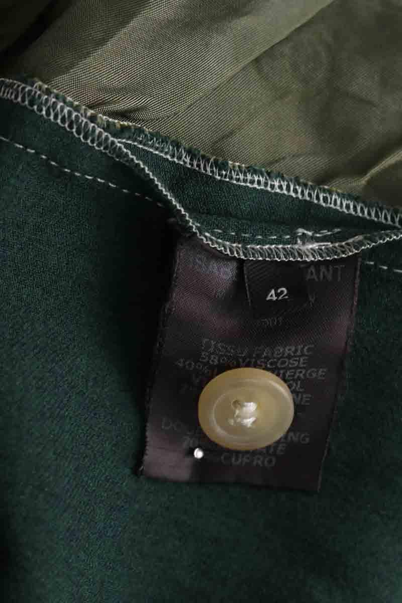 Straight-cut pants ISABEL MARANT - Seconde Main Green