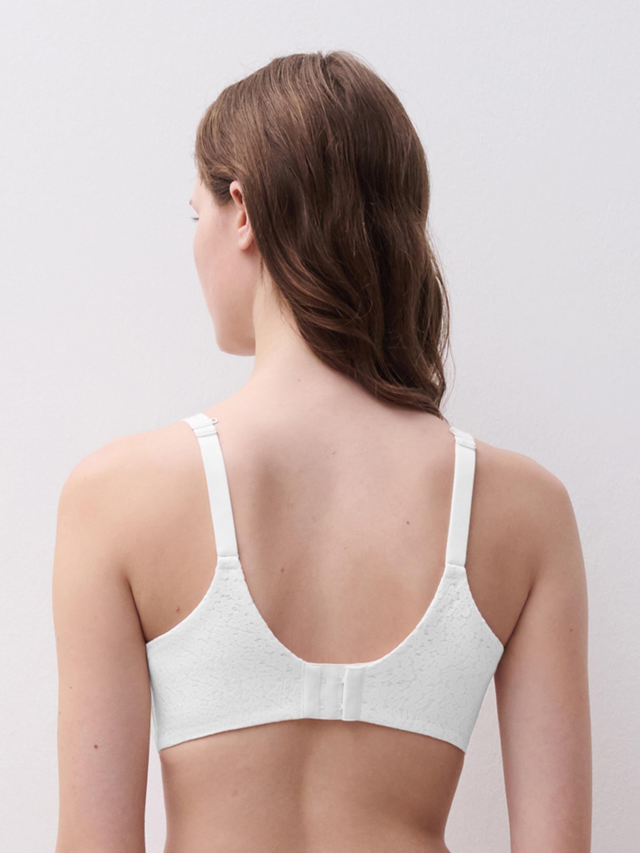 Full-cup bra CHANTELLE White