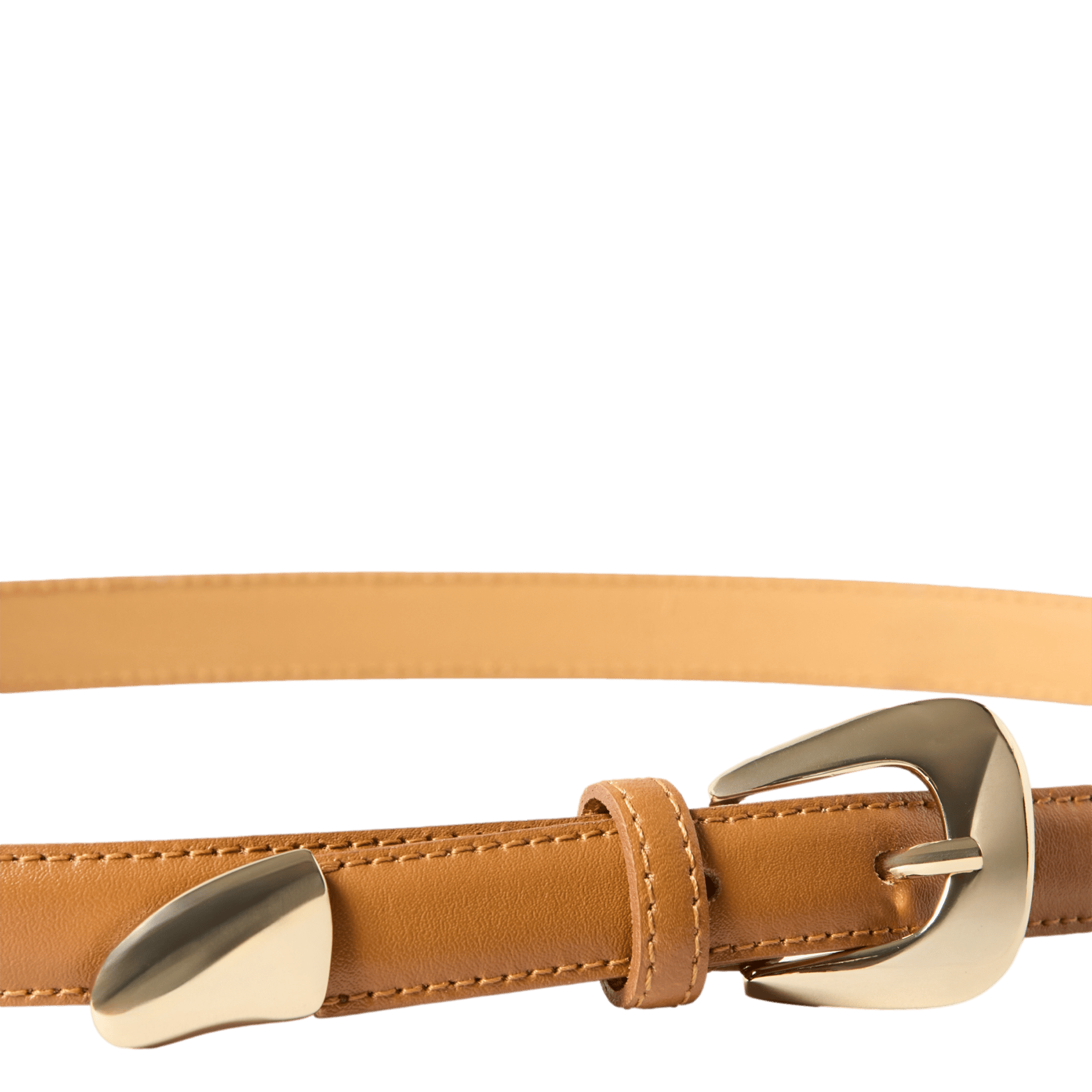 Ceinture en cuir CLAUDIE PIERLOT Beige