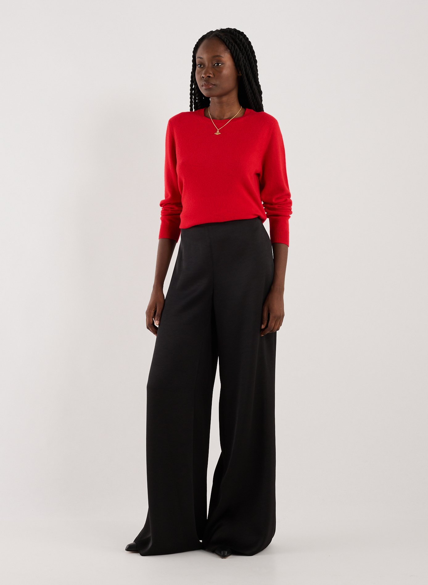 Cashmere sweater AU PRINTEMPS PARIS Red