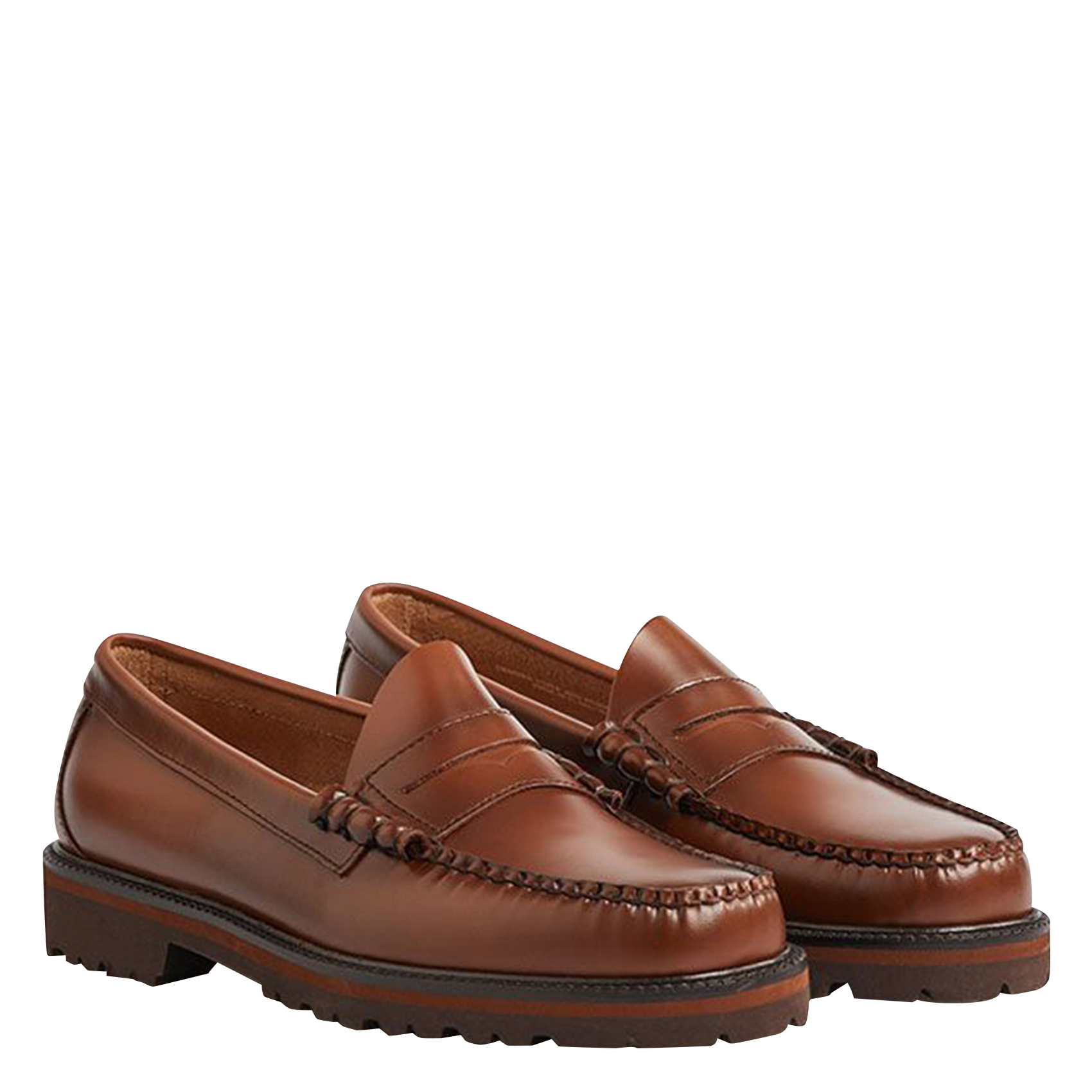 Mocassins en cuir  GH BASS Marron
