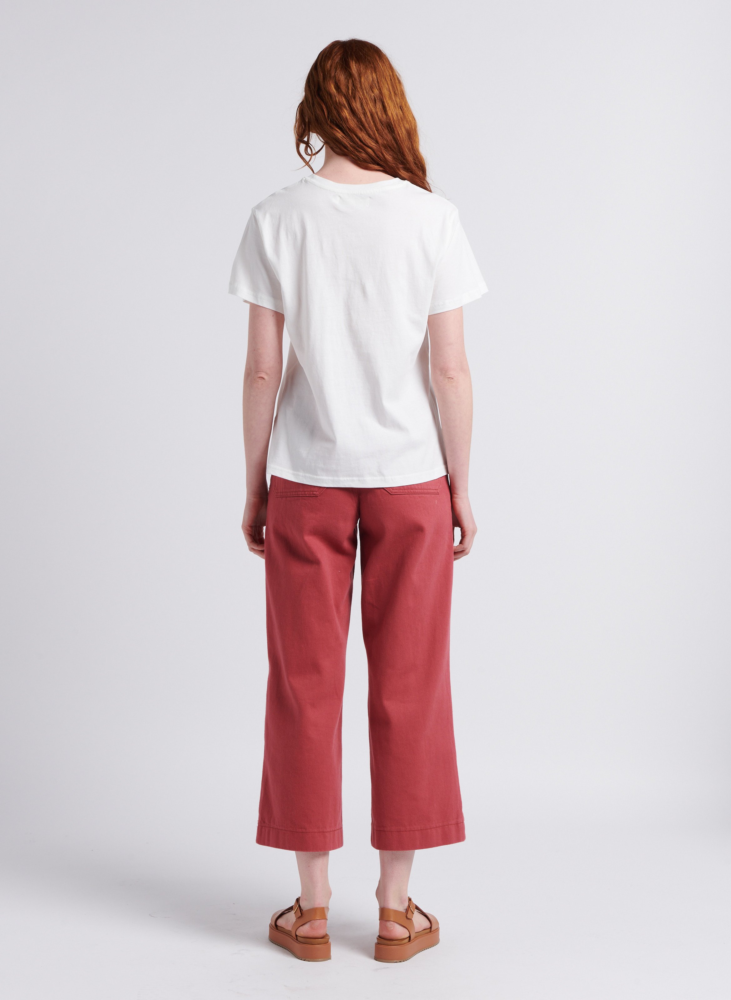 Sandales compensées en cuir JONAK Marron