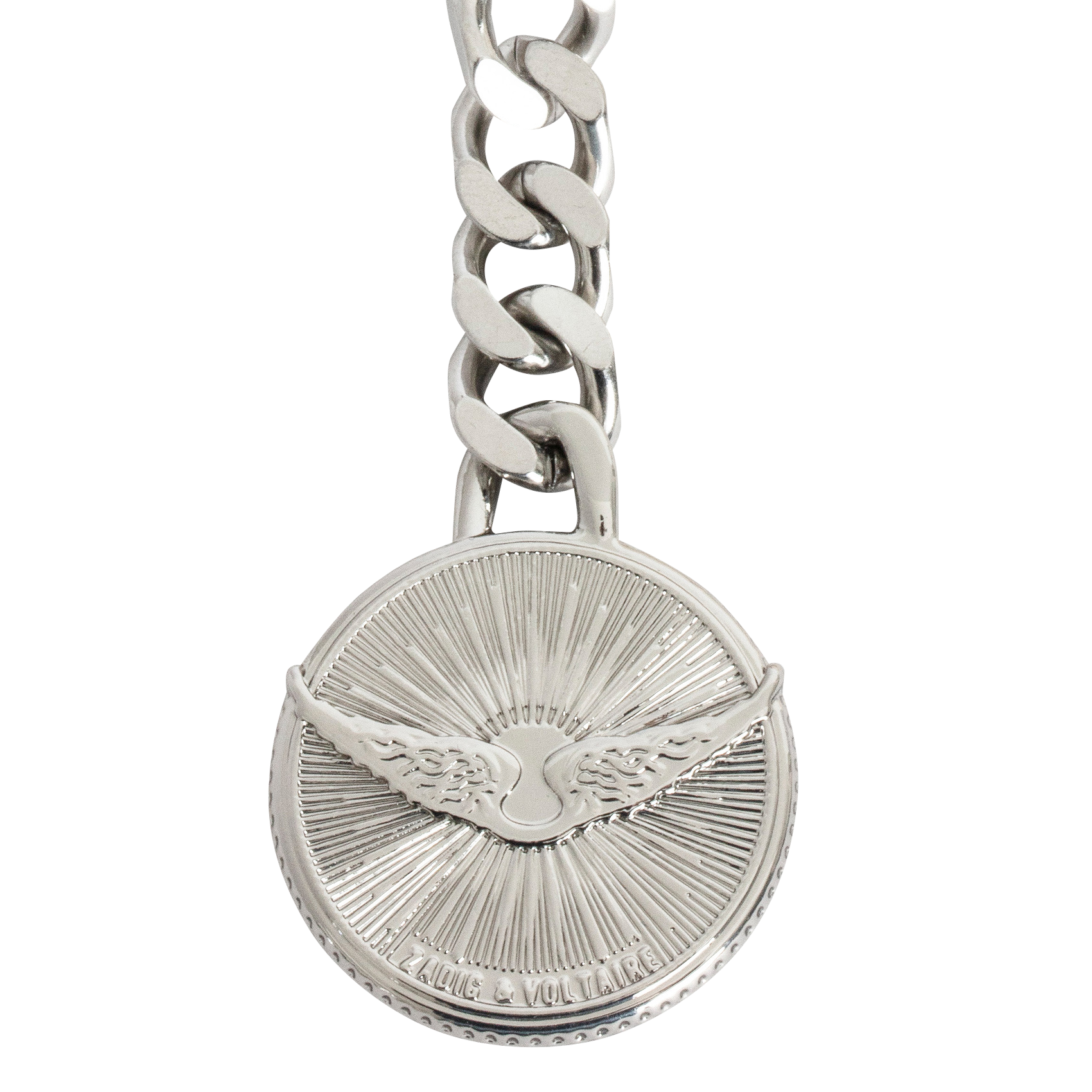 - 100% leather, - 6 cardholder slots, - 1 central compartment, - Size: L10 x H7 cm. ZADIG&VOLTAIRE